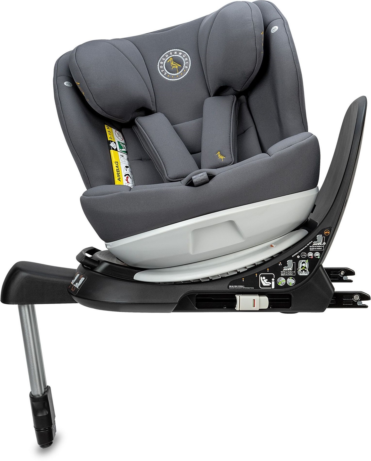 Автокрісло Storchenmuhle Niki kid i-Size Asphalt (102-265-306)фото17