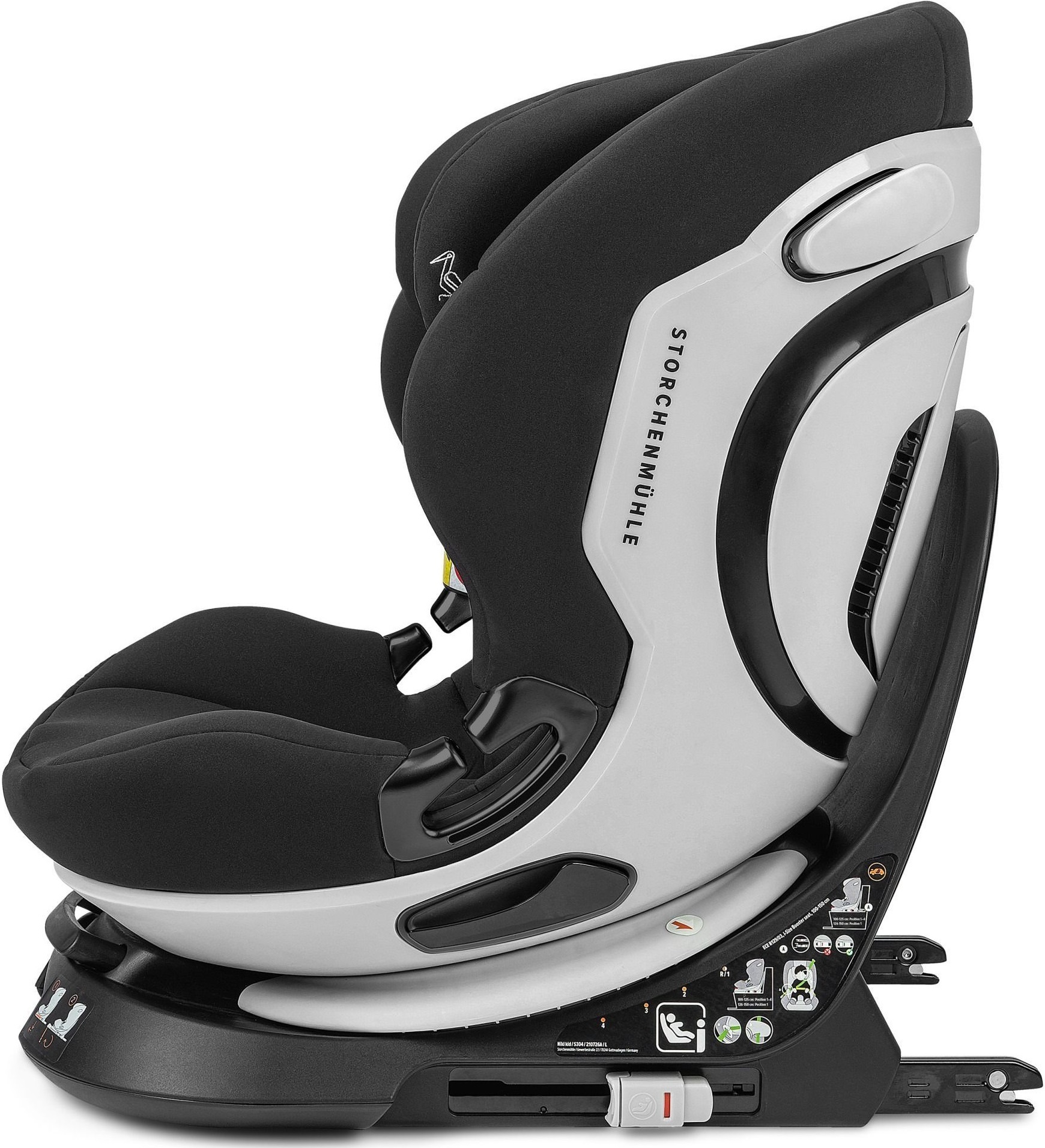 Автокрісло Storchenmuhle Niki kid i-Size Onyx (102-265-305)фото15
