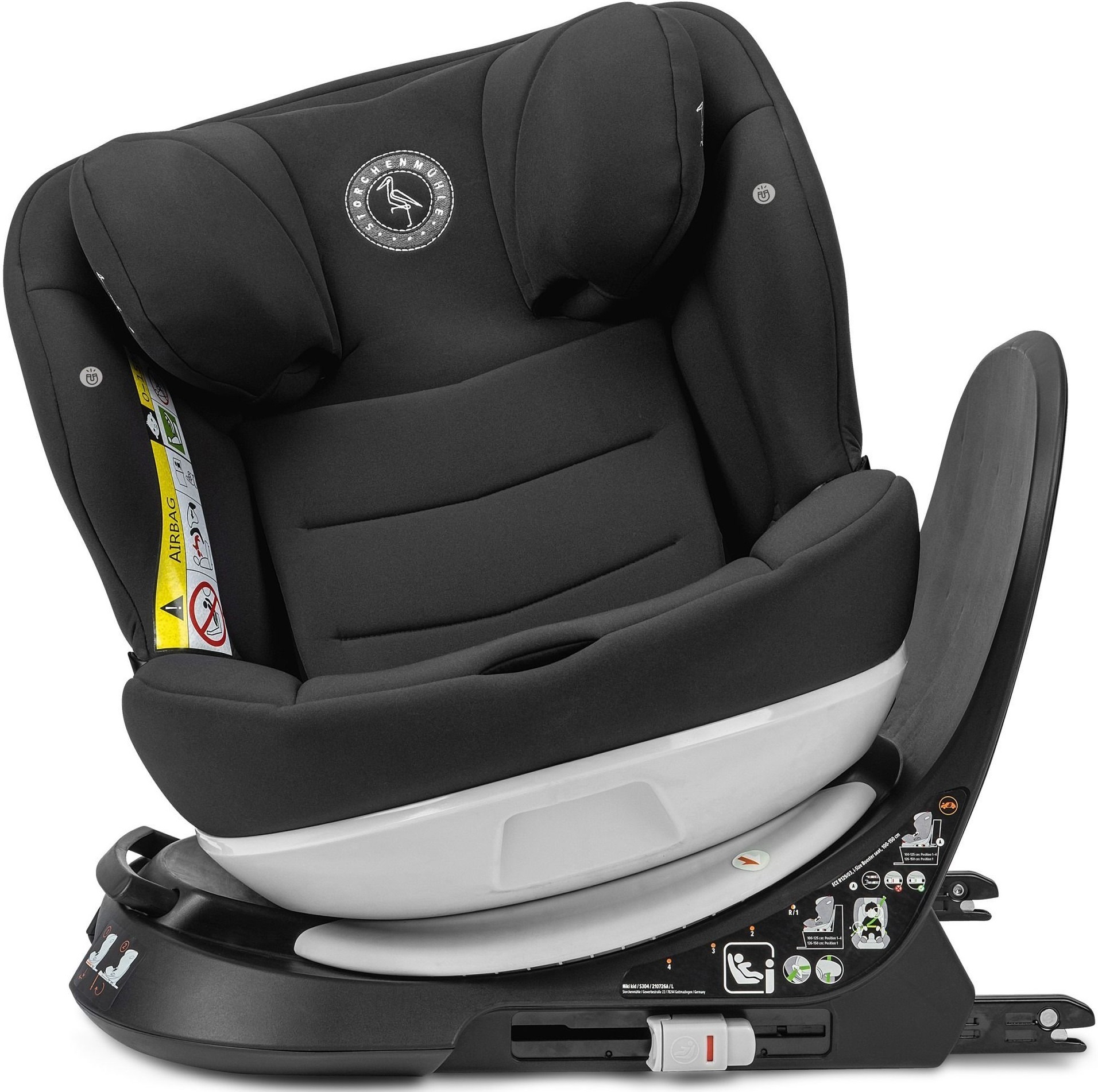 Автокрісло Storchenmuhle Niki kid i-Size Onyx (102-265-305)фото6