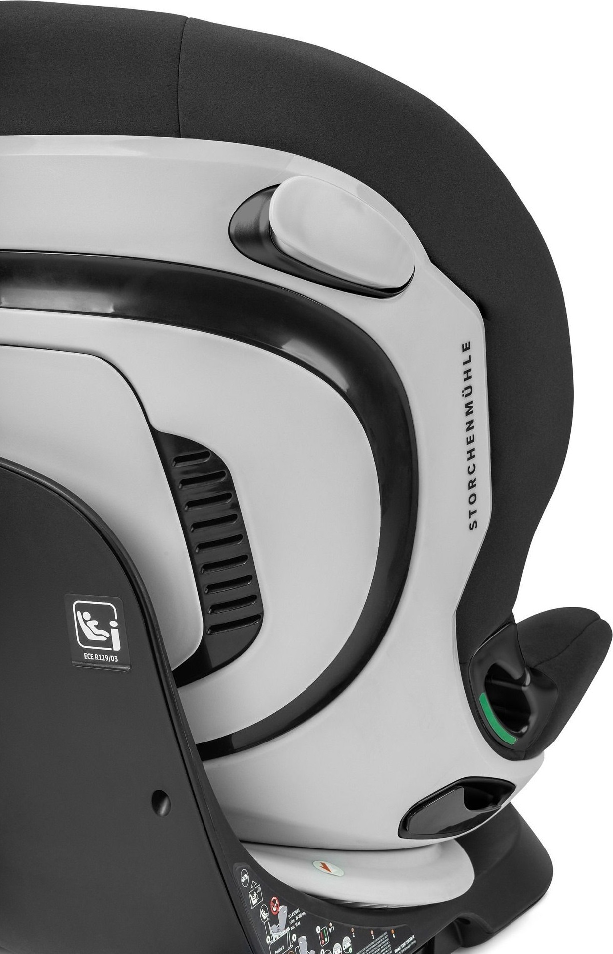 Автокрісло Storchenmuhle Niki kid i-Size Onyx (102-265-305)фото22