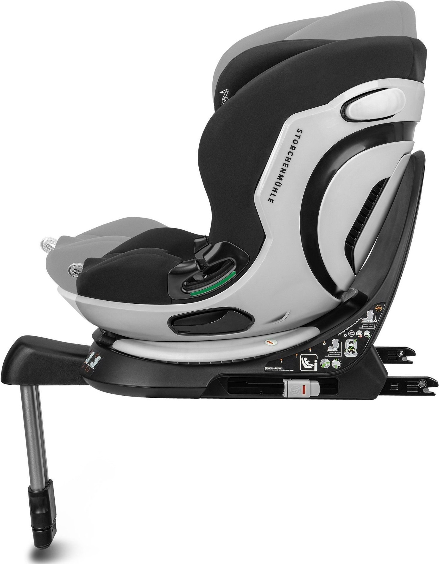 Автокрісло Storchenmuhle Niki kid i-Size Onyx (102-265-305)фото14