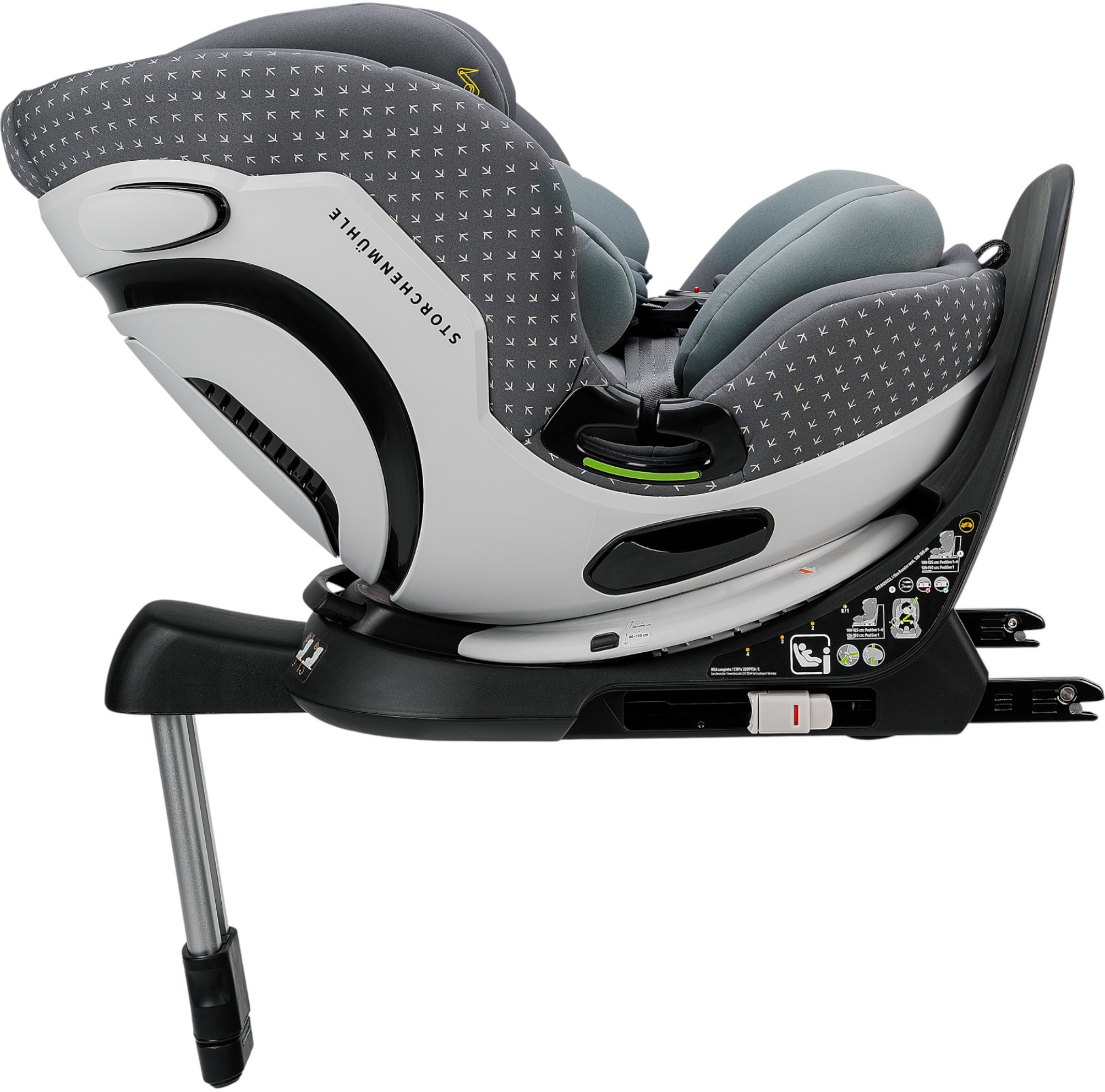 Автокресло Storchenmuhle Niki complete i-Size Asphalt (108-275-306) фото 