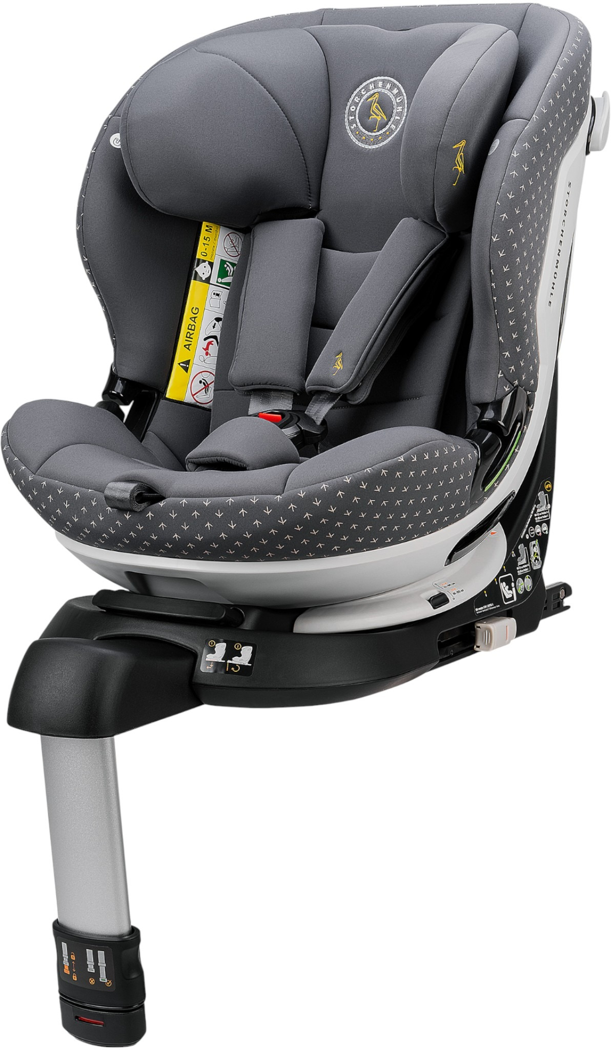 Автокресло Storchenmuhle Niki complete i-Size Asphalt (108-275-306) фото 