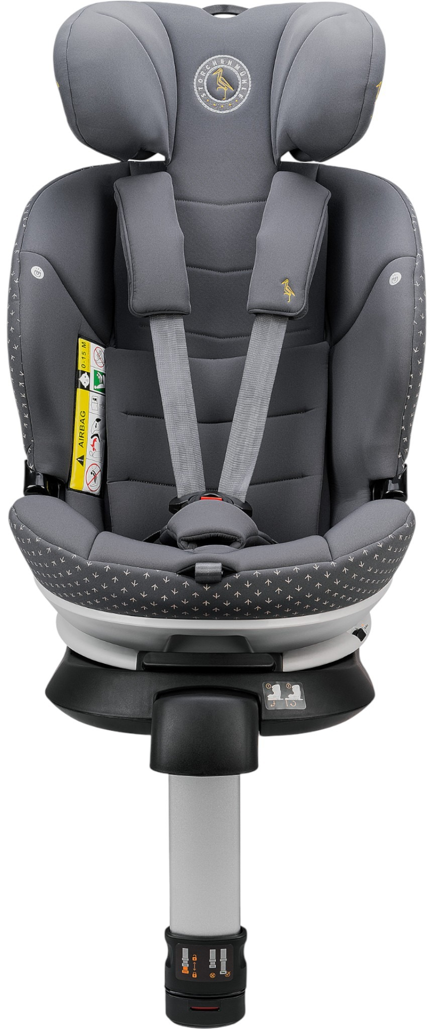 Автокресло Storchenmuhle Niki complete i-Size Asphalt (108-275-306) фото 