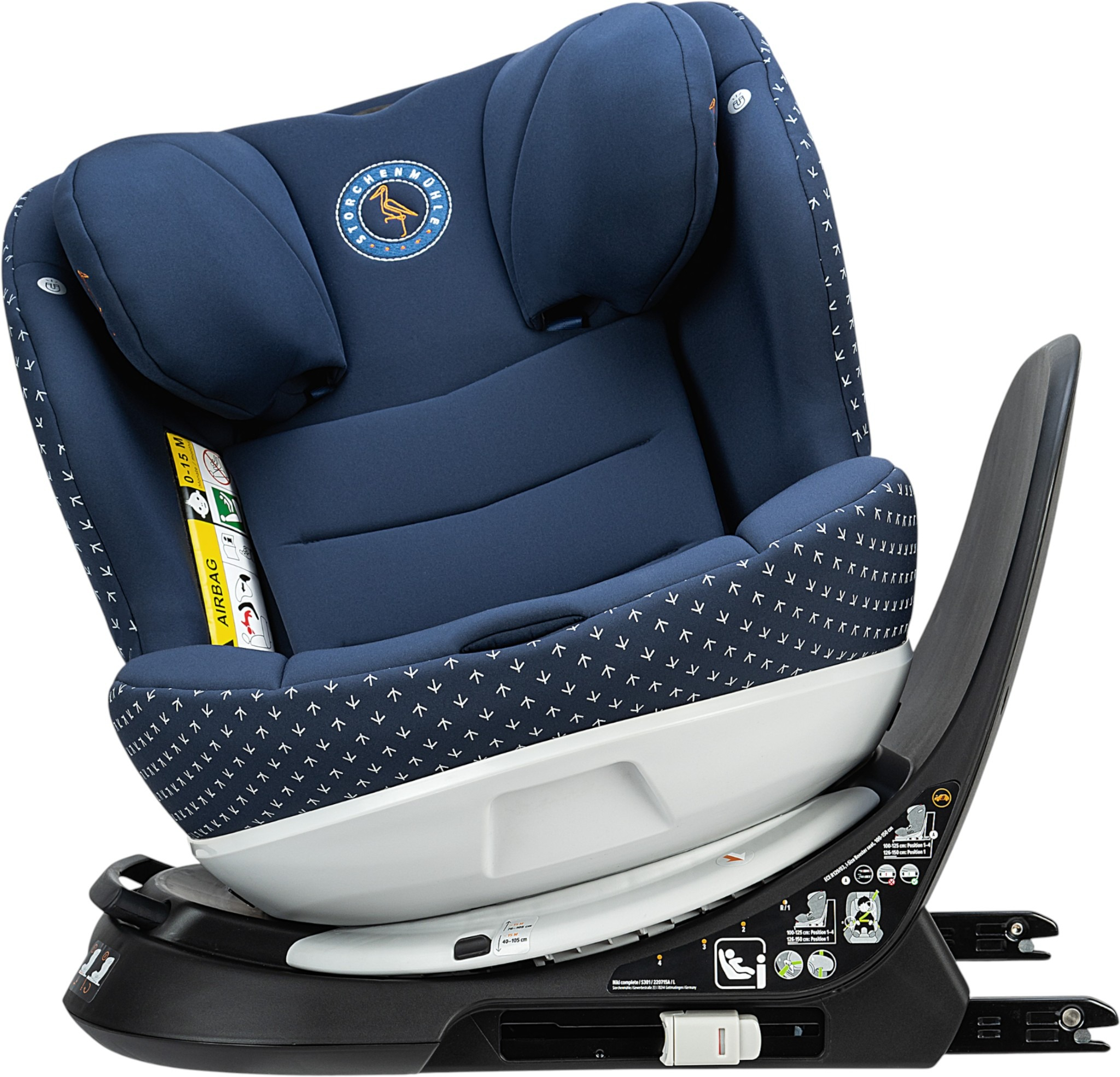 Автокрісло Storchenmuhle Niki complete i-Size Iris (108-275-307)фото5