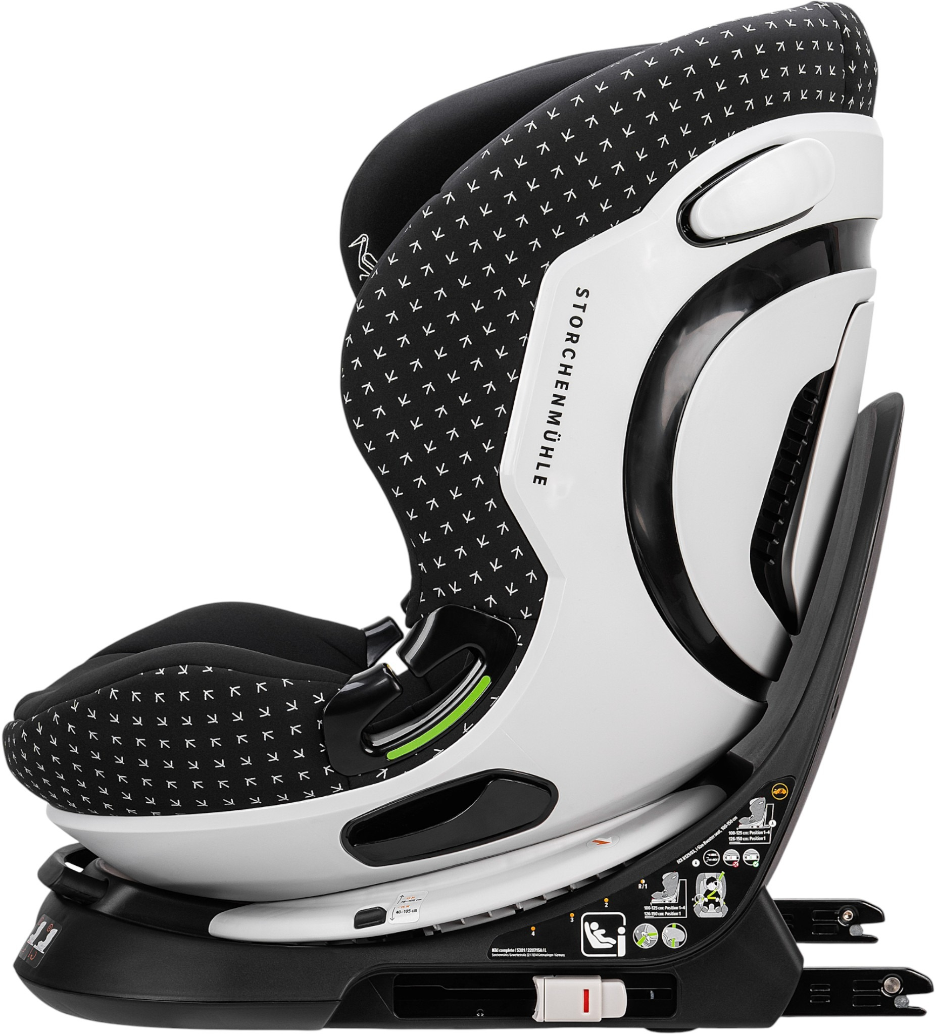 Автокрісло Storchenmuhle Niki complete i-Size Onyx (108-275-305)фото5