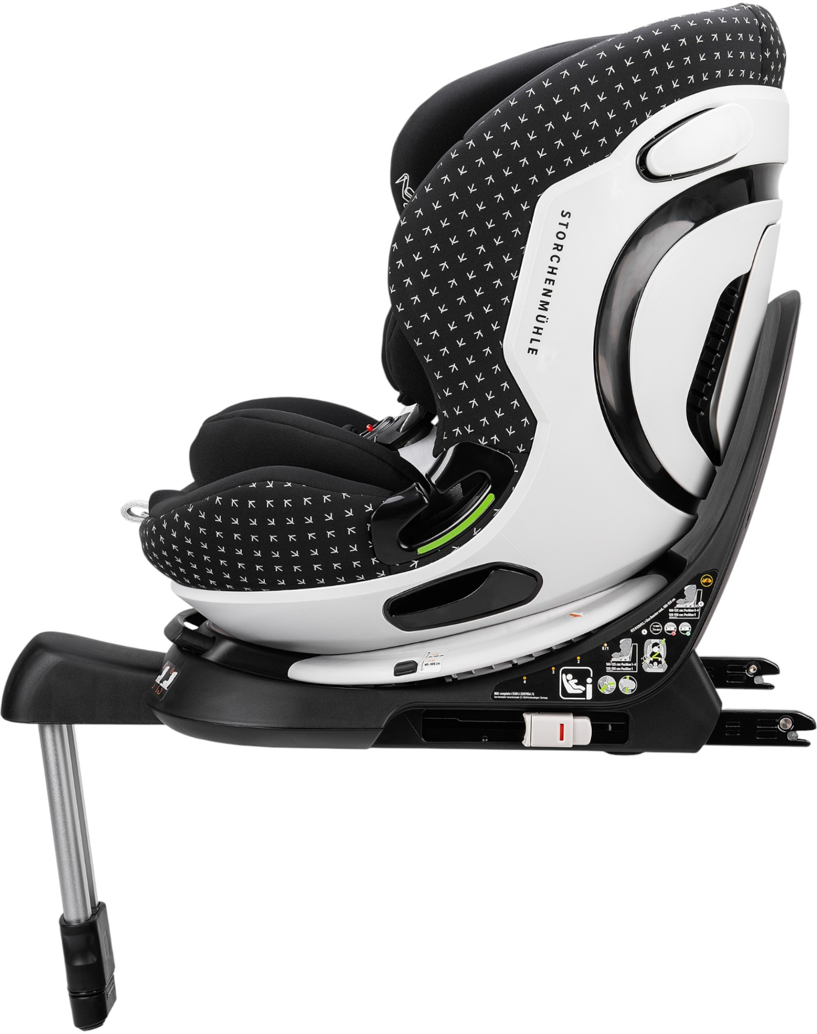 Автокрісло Storchenmuhle Niki complete i-Size Onyx (108-275-305)фото13