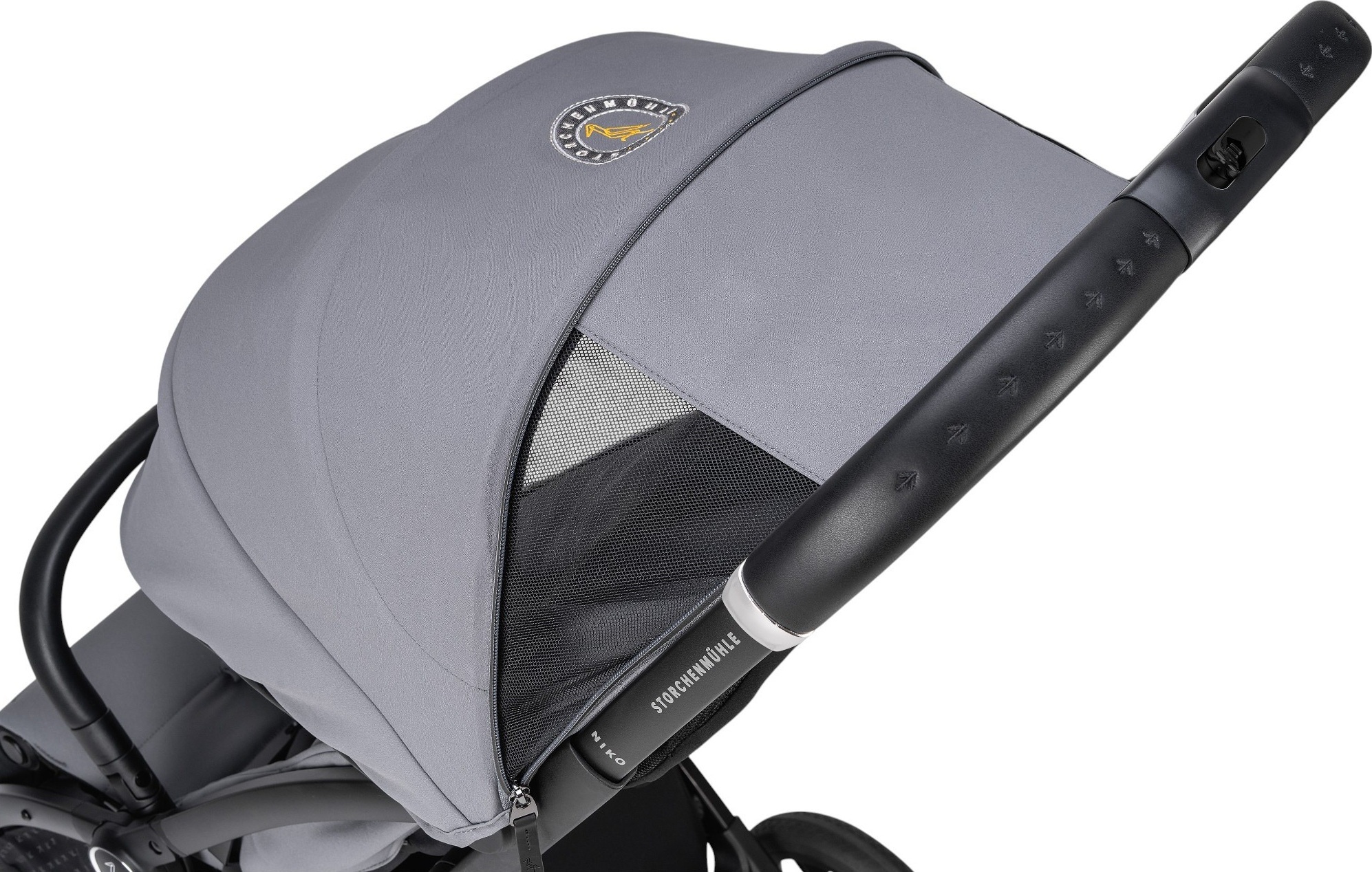 Коляска прогулянкова Storchenmuhle Niko Asphalt (120-314-306)фото8