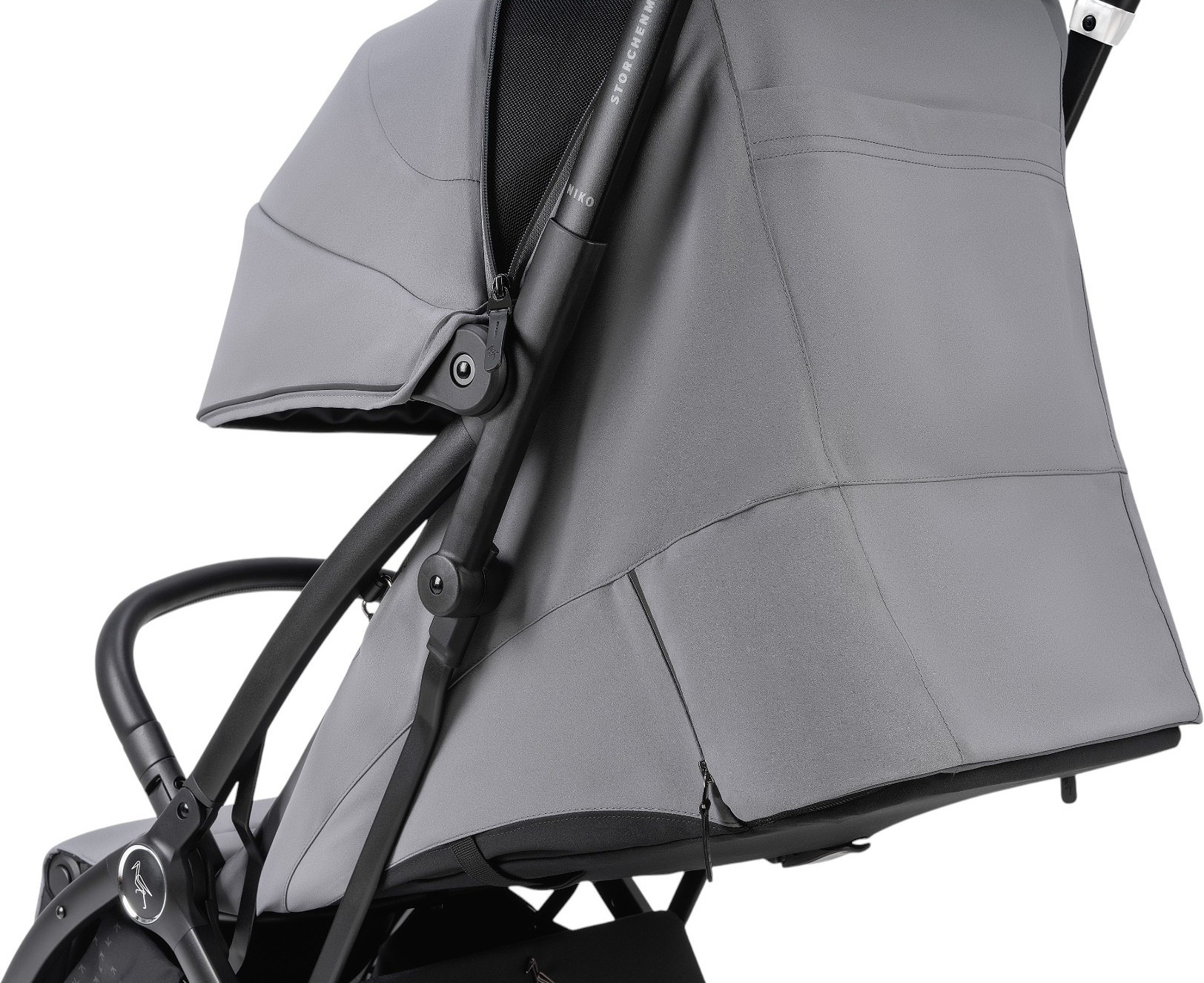 Коляска прогулянкова Storchenmuhle Niko Asphalt (120-314-306)фото9