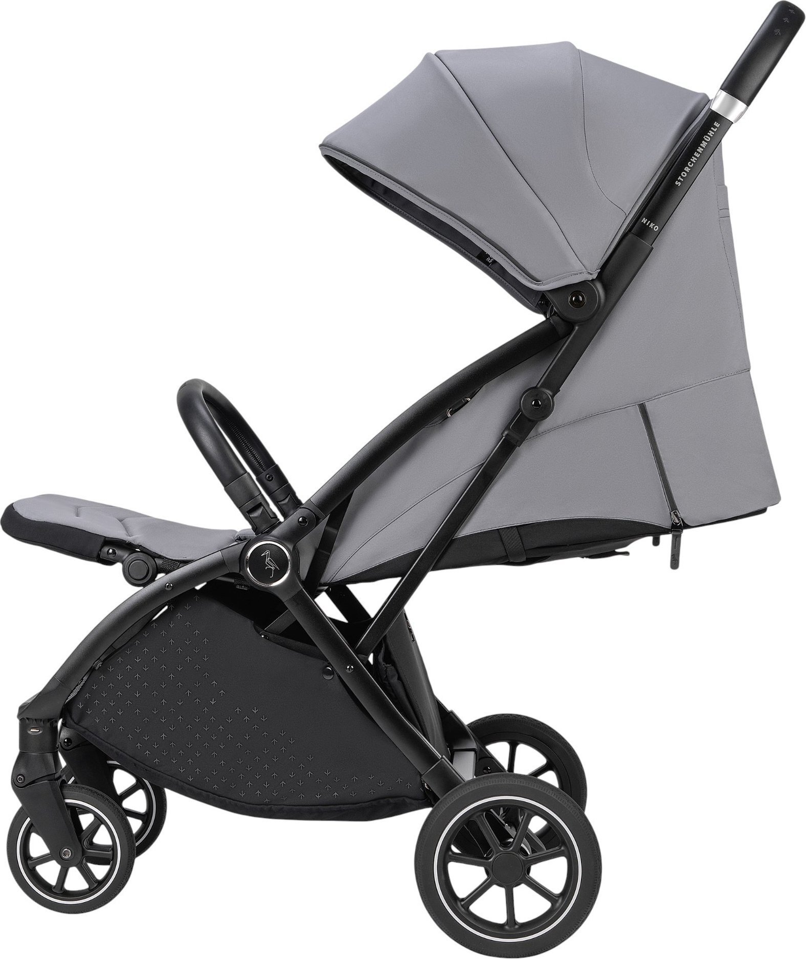Коляска прогулянкова Storchenmuhle Niko Asphalt (120-314-306)фото5