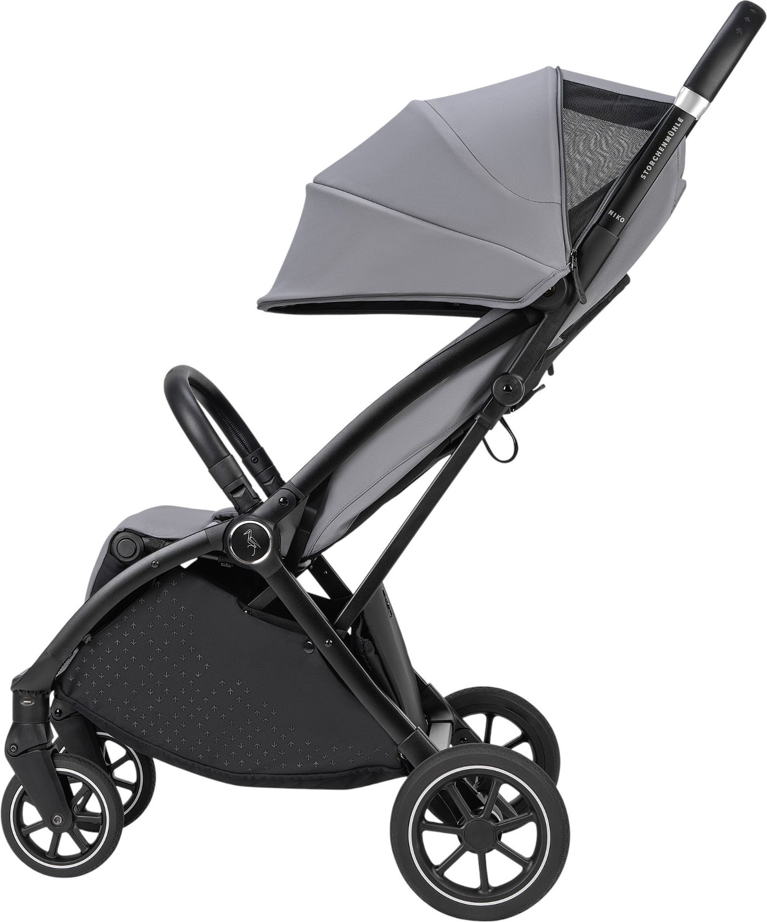 Коляска прогулянкова Storchenmuhle Niko Asphalt (120-314-306)фото3