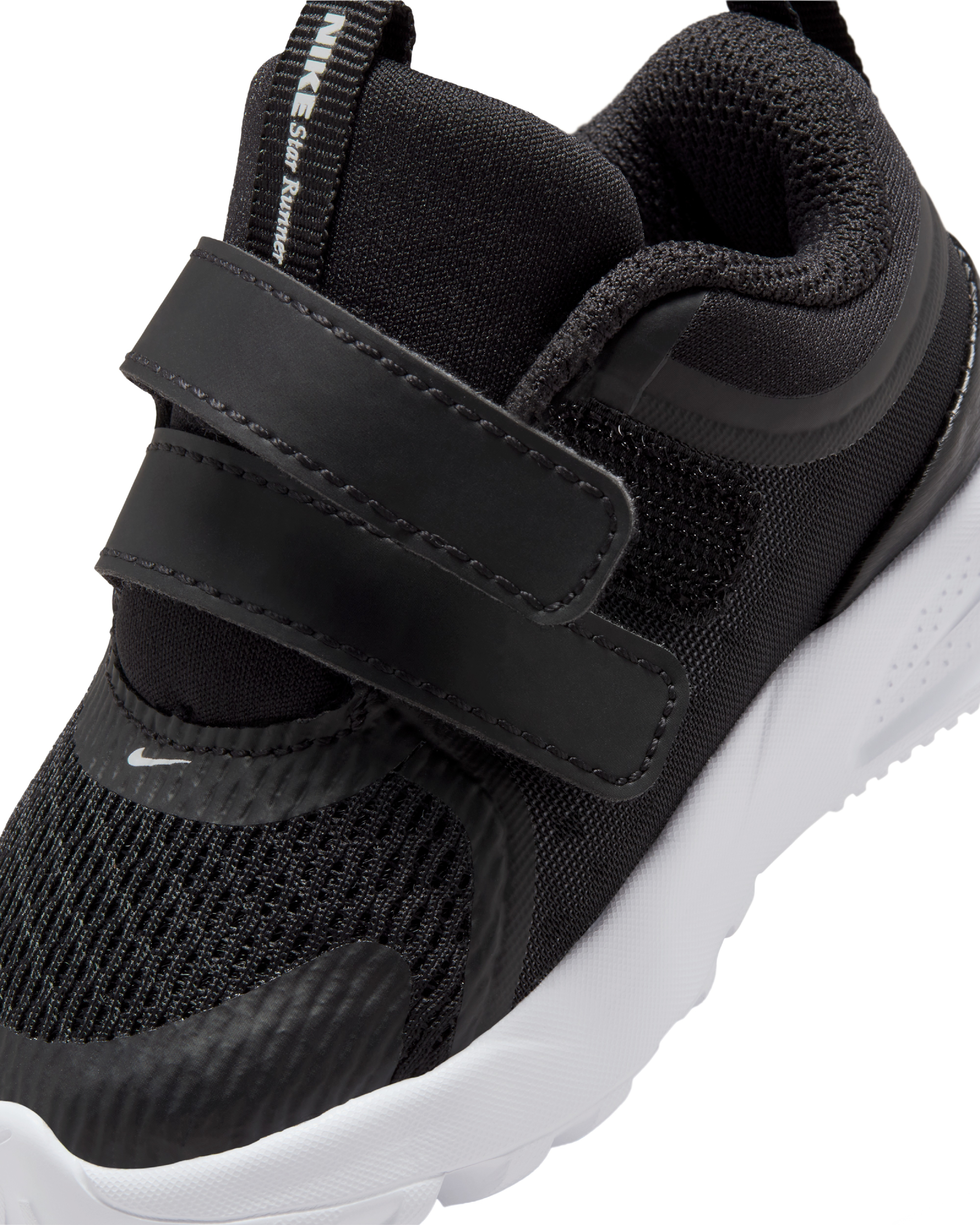 Кроссовки детские Nike Star Runner 5 (Td) HF7006-002 23.5 (7C US) черно/белые фото 8