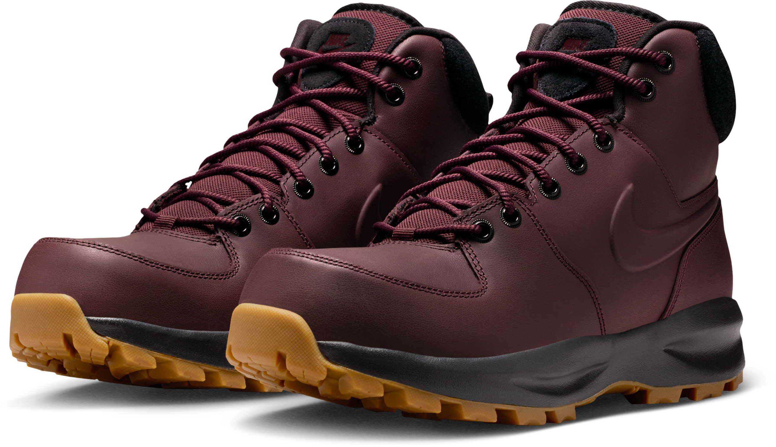 Черевики чоловічі Nike Manoa Leather HF7095-600 44 (10 US) бордовіфото3