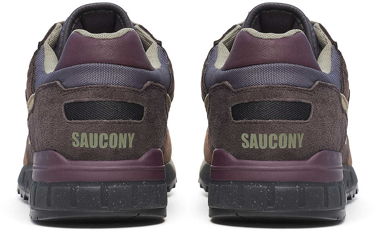 Кроссовки Saucony Shadow 5000 Crafted S70944-1 41 (8 US) темно-серый/коричневый фото 5