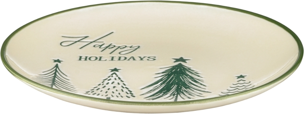 Тарілка ARDESTO Christmas New Year's, 21см, кераміка (AR3090)фото2