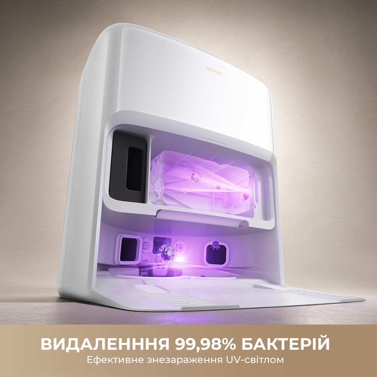 Робот-пылесос Mova V50 Ultra Complete Black EUA (RLV72LE-1-bl) фото 10