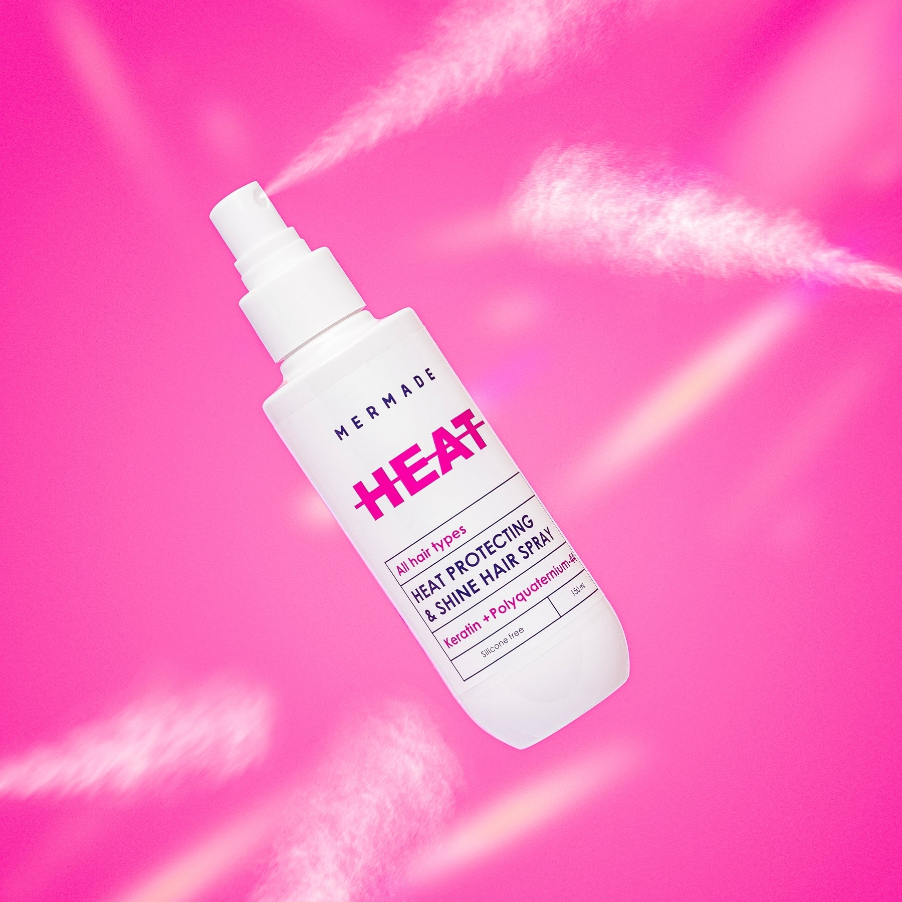 Спрей-термозащита для волос Mermade Hydrolyzed Keratin + Polyquaternium-44 150 мл фото 3