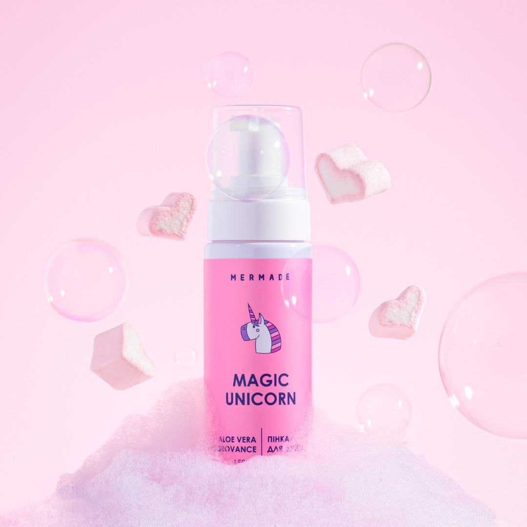 Пінка для душу Mermade Magic Unicorn 150 млфото