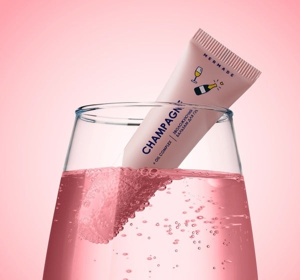 Зволожуючий бальзам для губ Mermade Champagne 10 гфото6