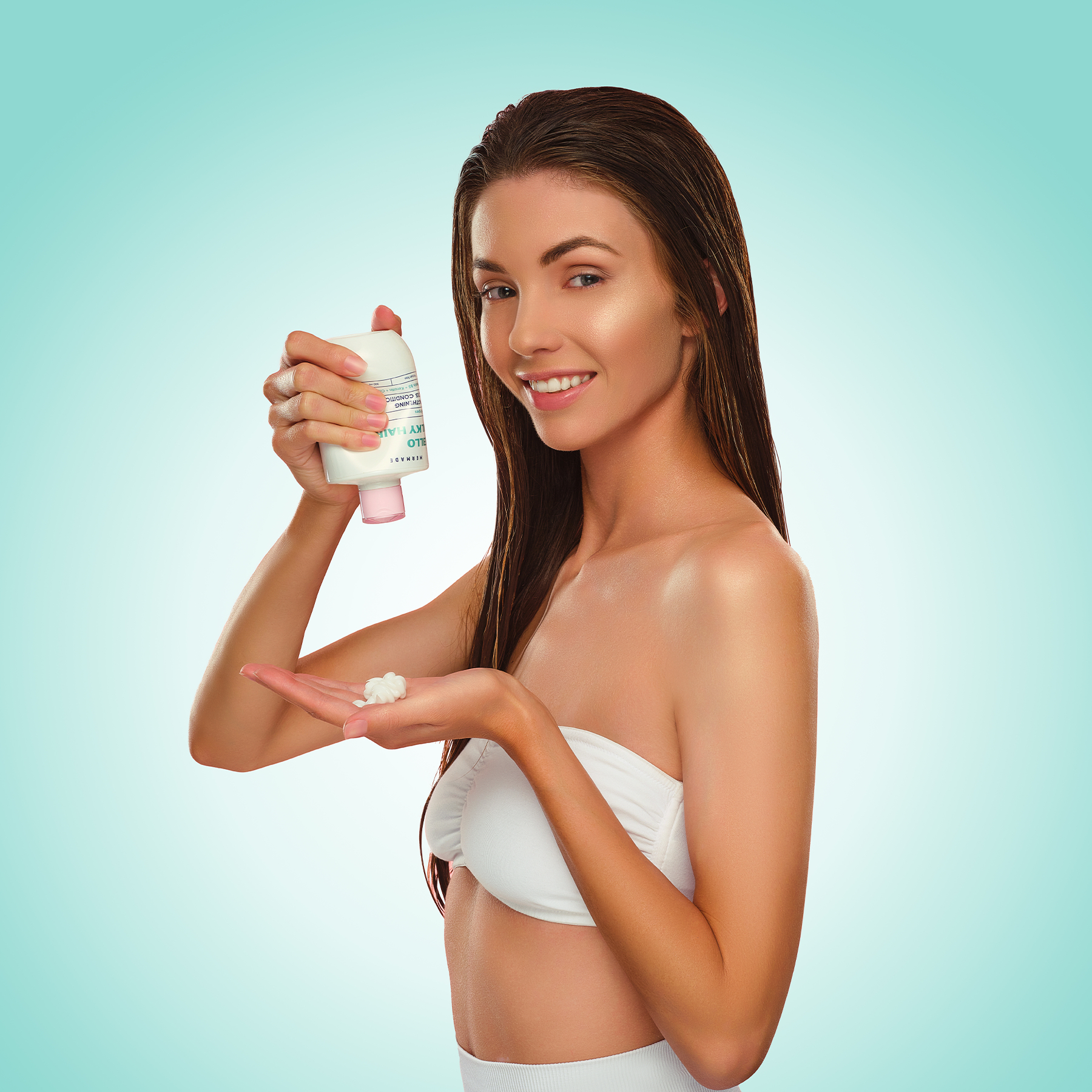 Кондиционер для укрепления и блеска волос Mermade Keratin & Pro-vitamin B5 85 мл фото 4