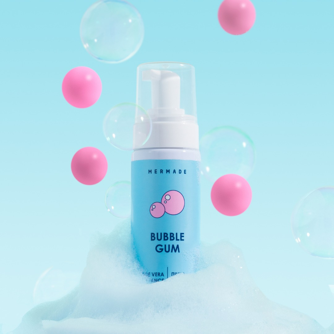 Пінка для душу Mermade Bubble gum 150 млфото3