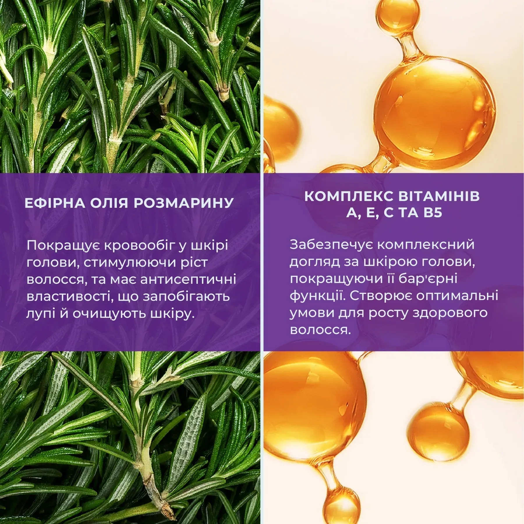 Розмариновая сыворотка для стимуляции роста волос 4в1 Hydrasence 50 мл фото 4