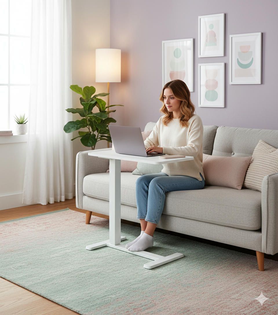 Стол 2E CE710WW White (2E-CE710WW-MECHANIC) фото 9