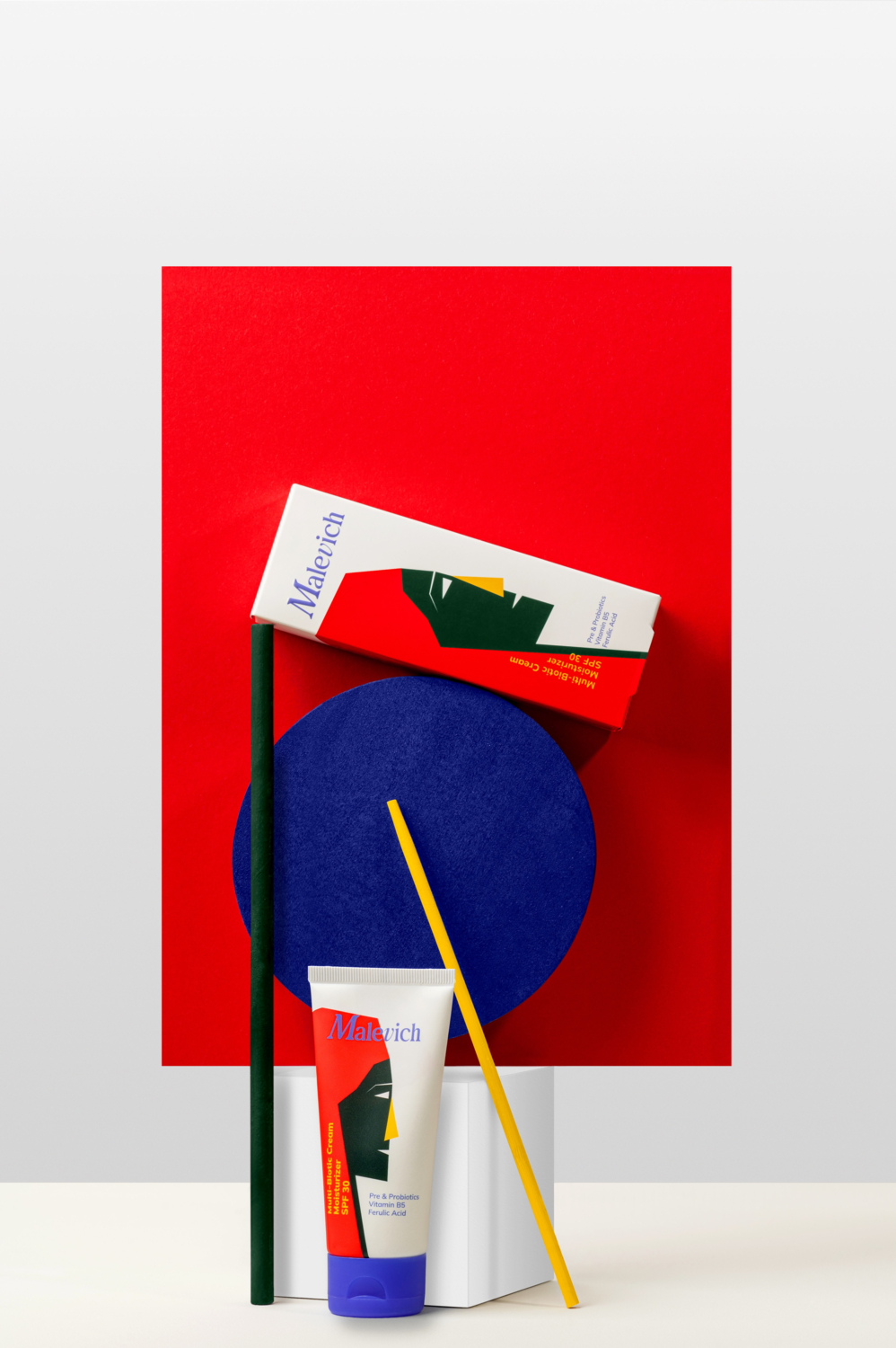 Мультибіотичний зволожувальний крем Malevich SPF30 50 млфото