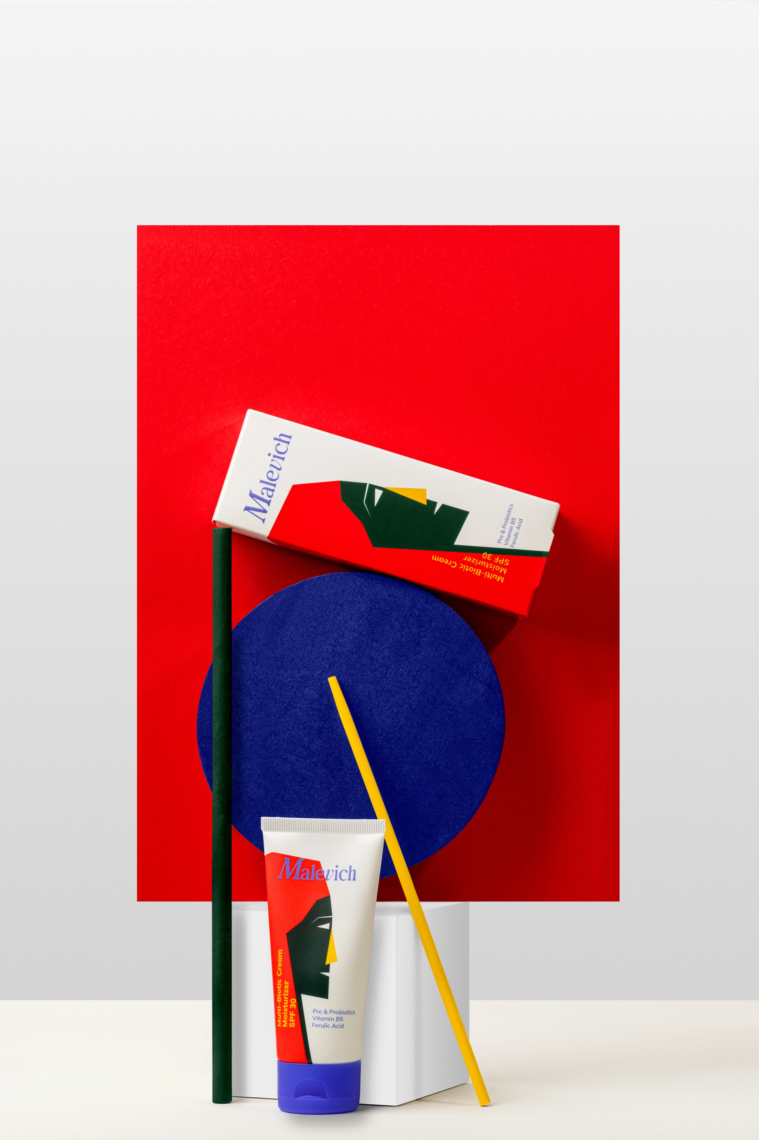 Мультибіотичний зволожувальний крем Malevich SPF30 50 млфото3