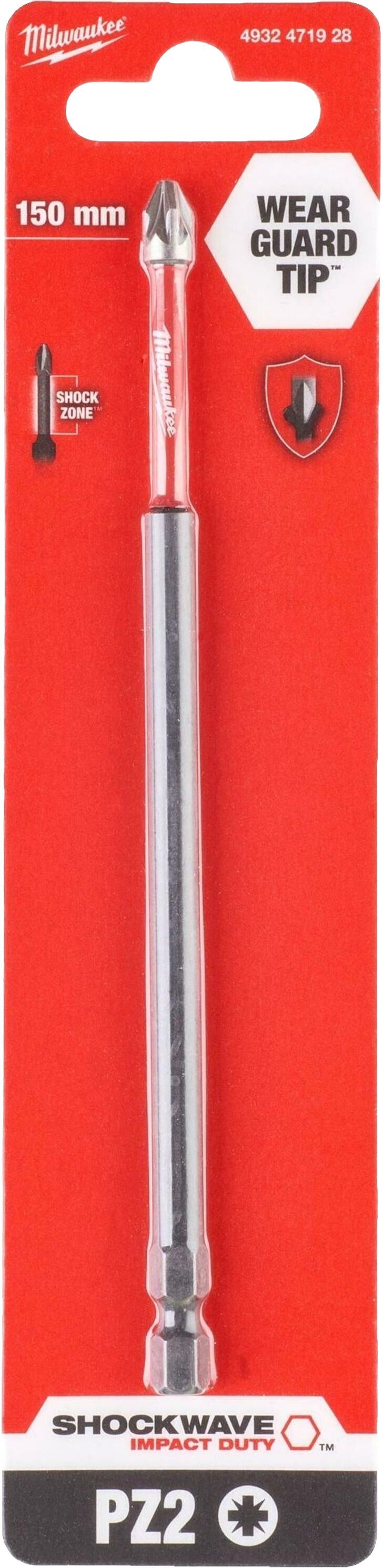 Біта Milwaukee Shockwave, PZ2х150мм (4932471928)фото