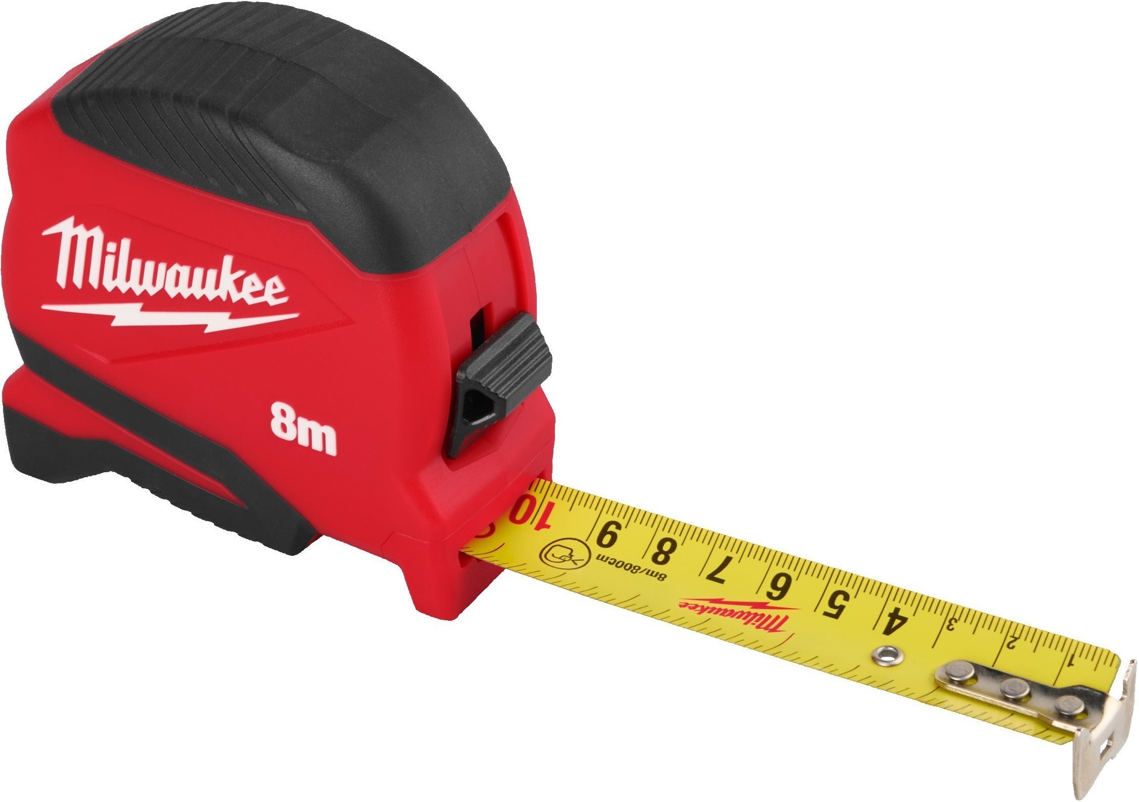 Рулетка Milwaukee Pro Compact, 8м, 25мм (4932498780)фото2