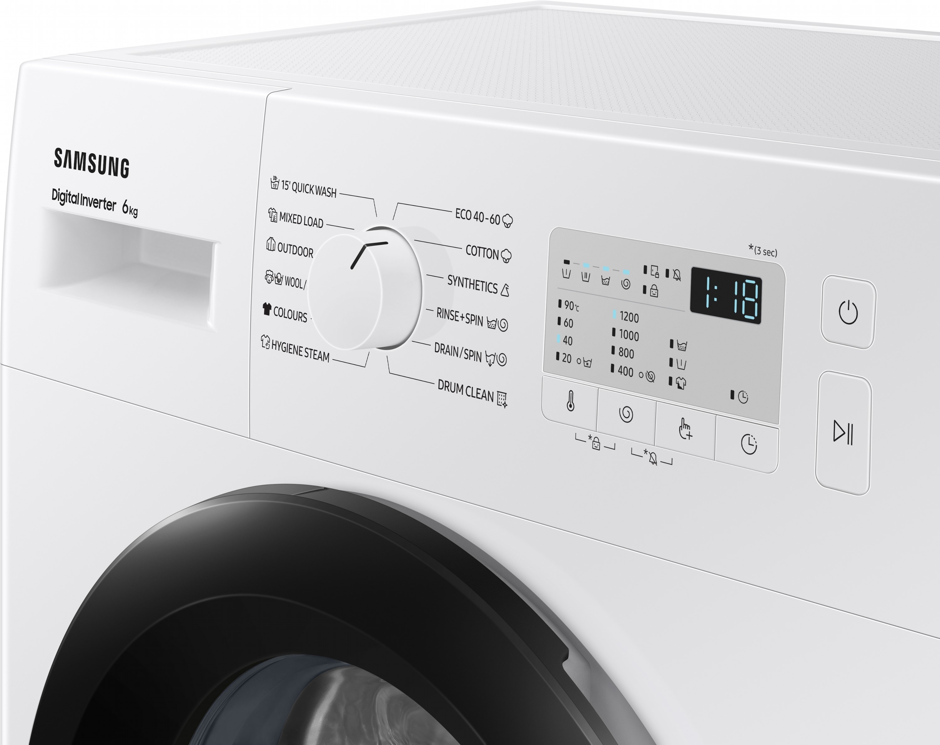 Стиральная машина Samsung WW60A3120BH/LE фото 6