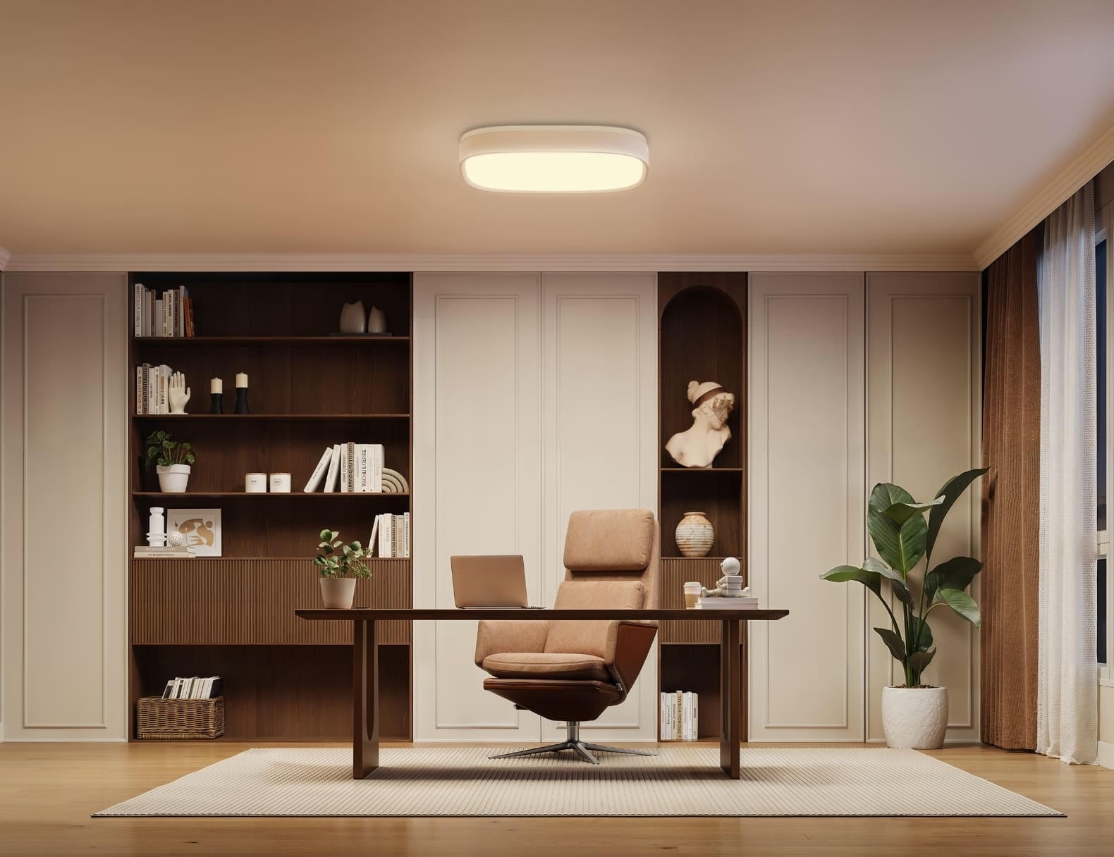 Світильник стельовий Govee Smart Square Ceiling Light 30cm, білий (H80A4C01)фото5