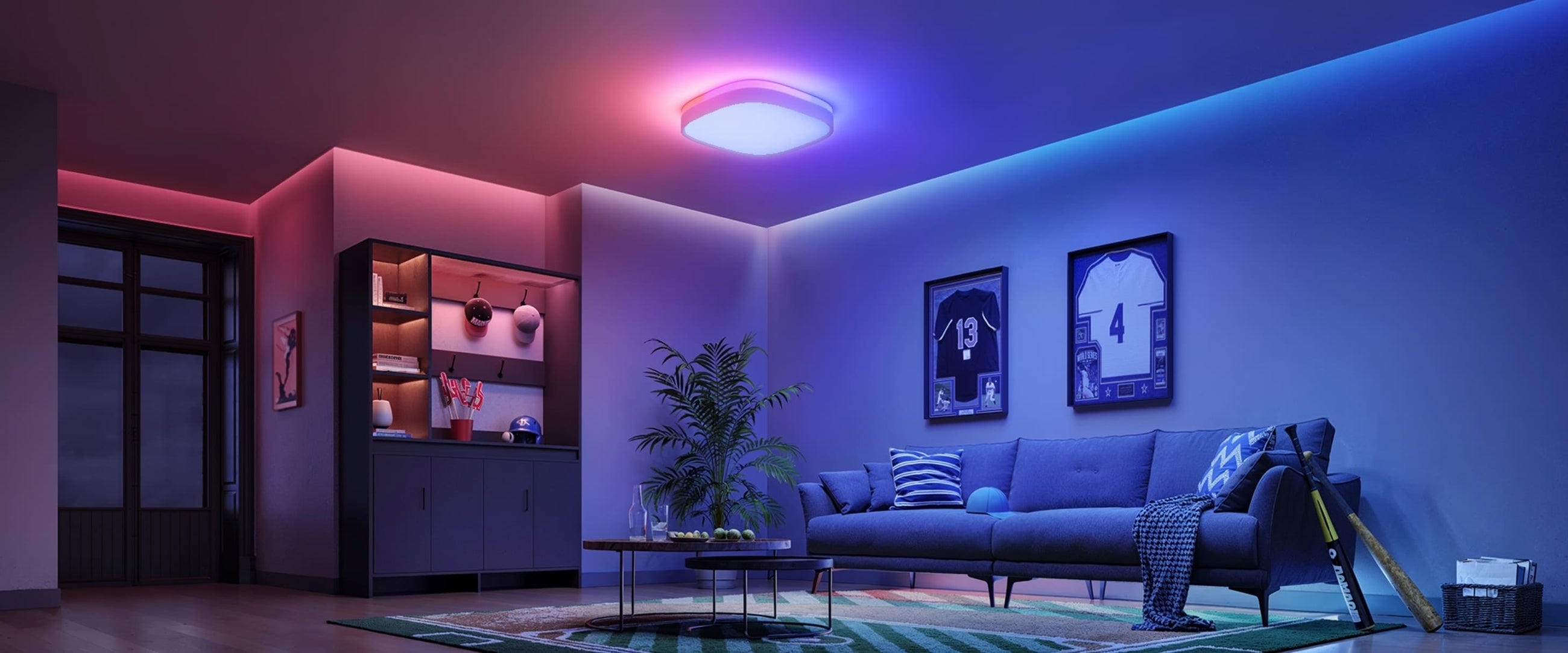 Світильник стельовий Govee Smart Square Ceiling Light 30cm, білий (H80A4C01)фото11