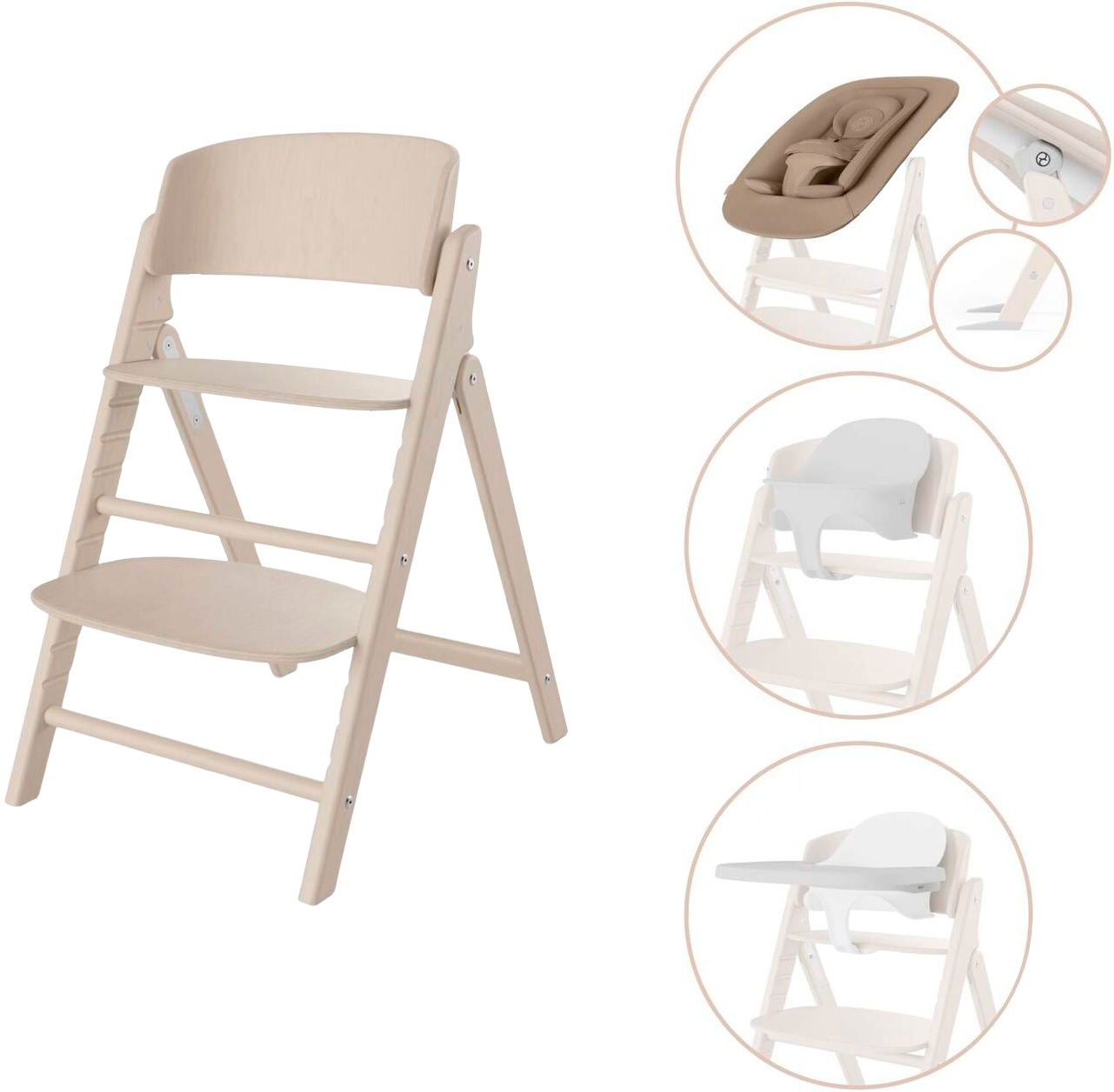 Стілець Click&Fold 4в1 All Natural (524000869)фото9