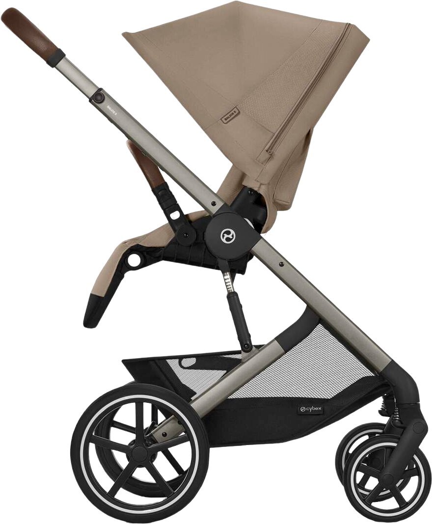 Коляска Balios S Lux TPE Almond Beige (з бампером) (524001211)фото3