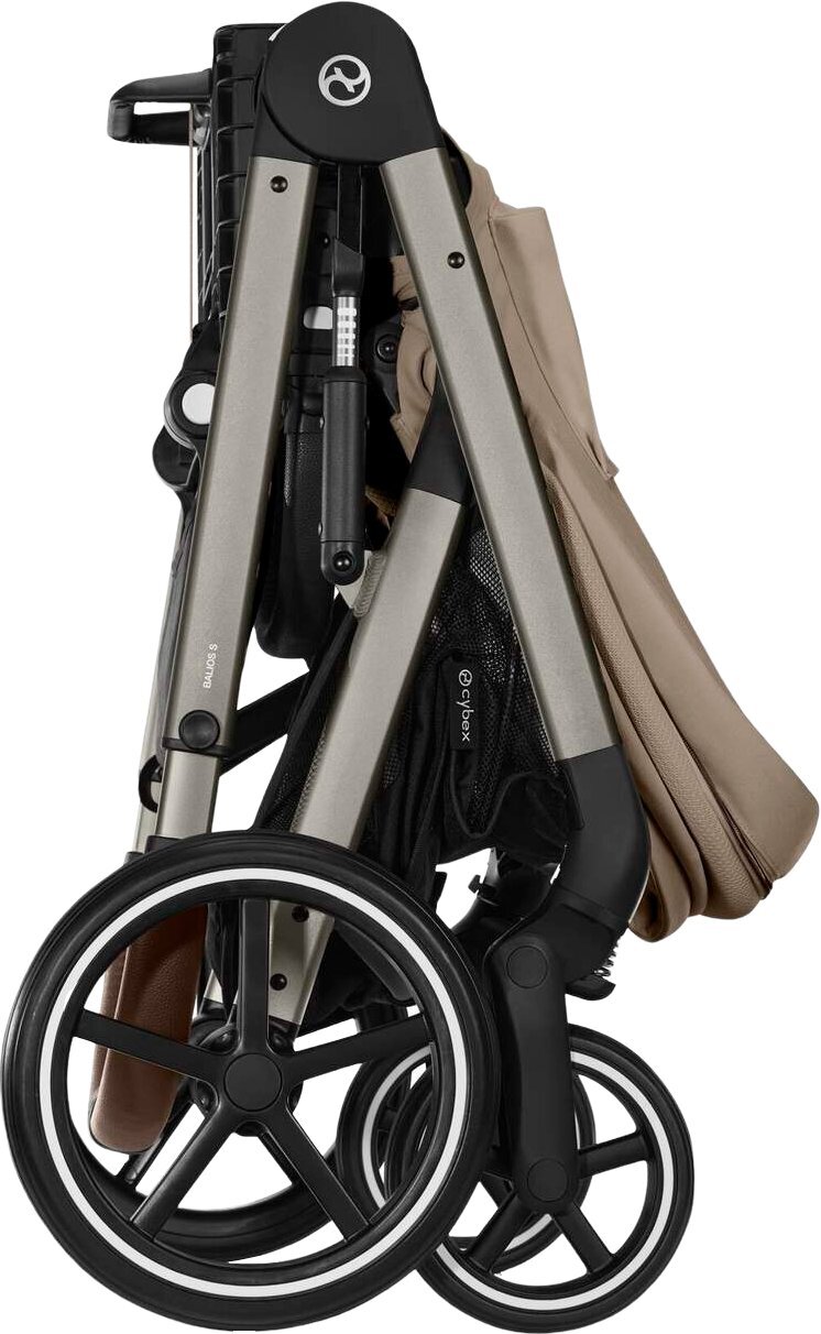 Коляска Balios S Lux TPE Almond Beige (з бампером) (524001211)фото6