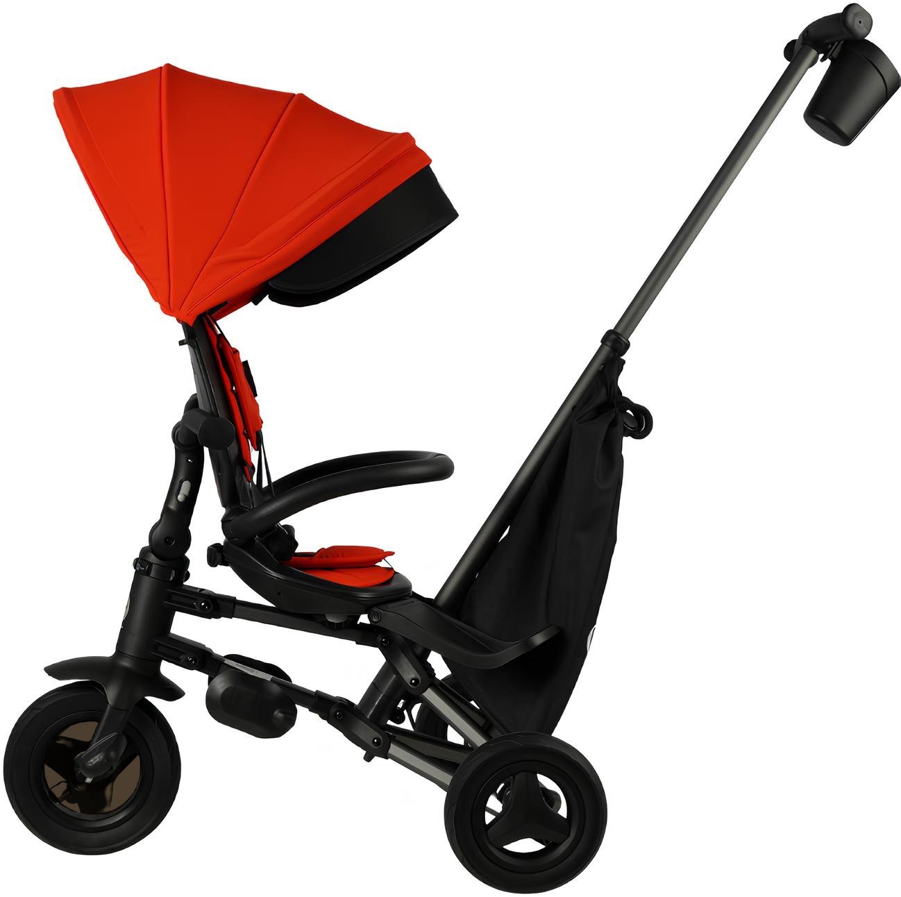 Велосипед складаний триколісний дитячий Nova+ Rubber Orange Sunset (S700-17Nova+RubberOS)фото3