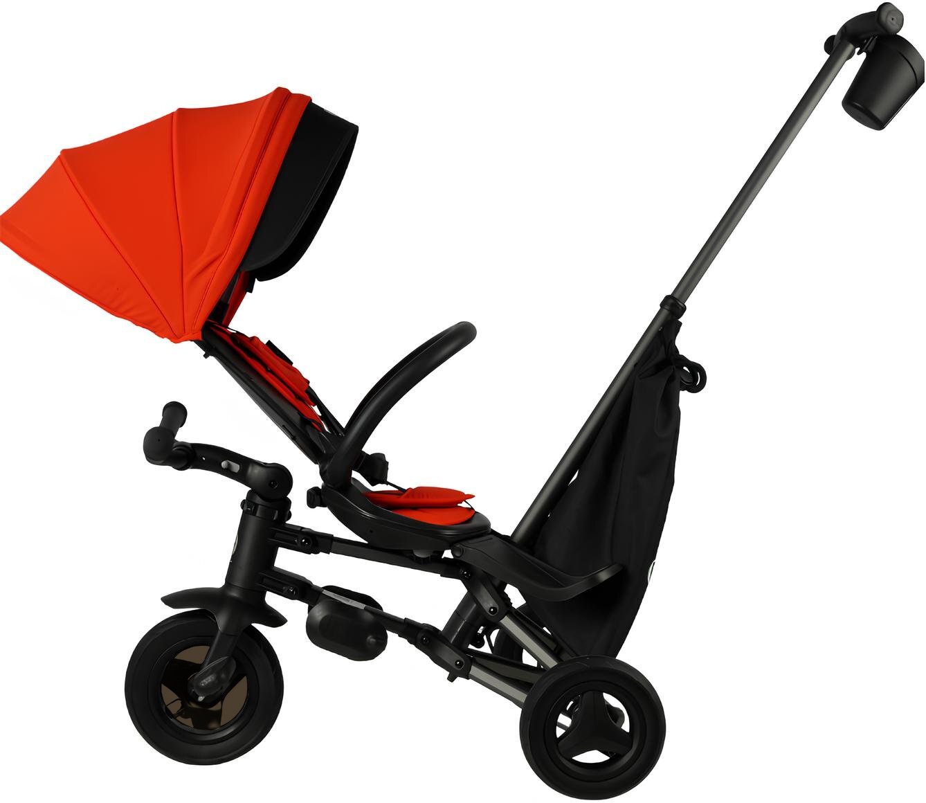 Велосипед складаний триколісний дитячий Nova+ Rubber Orange Sunset (S700-17Nova+RubberOS)фото4