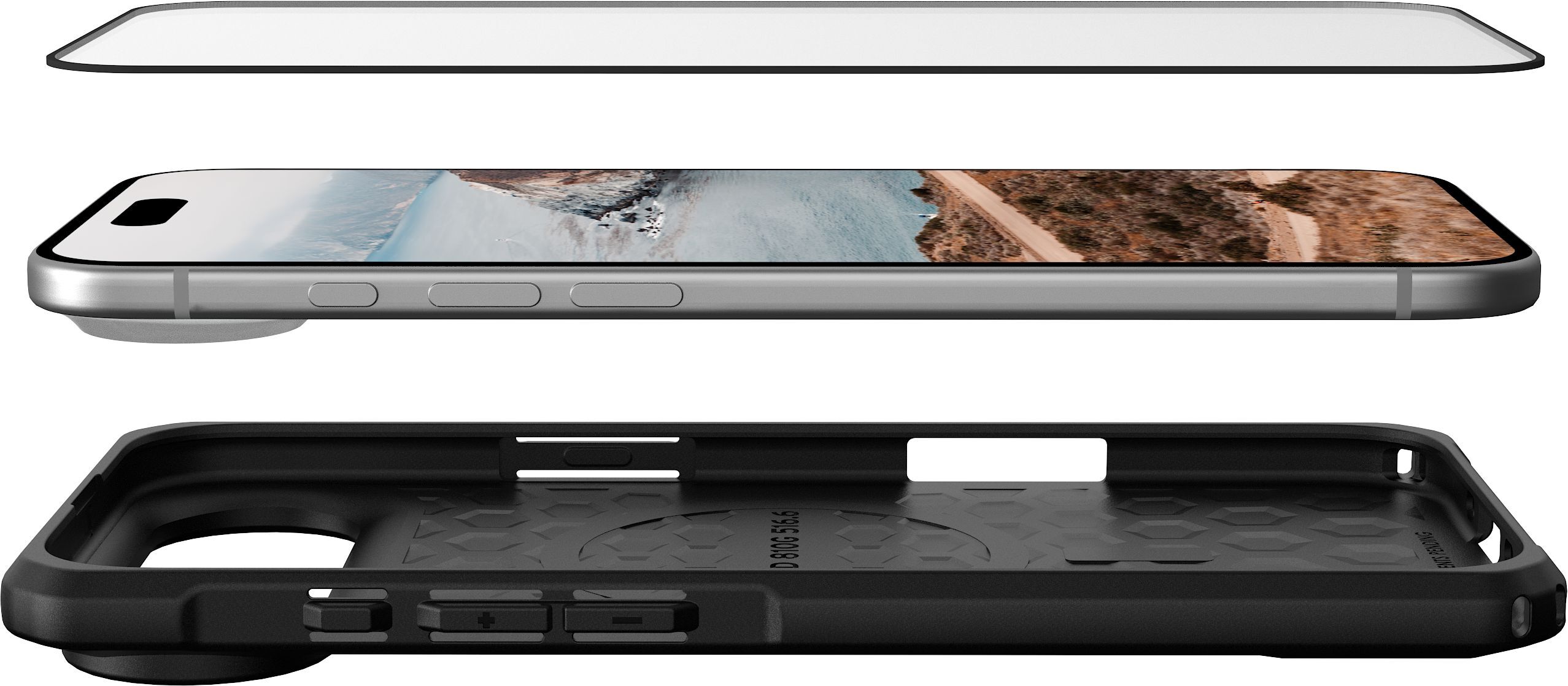 Защитное стекло UAG для Apple iPhone 17 Air, Clear (14438511VNA) фото 6