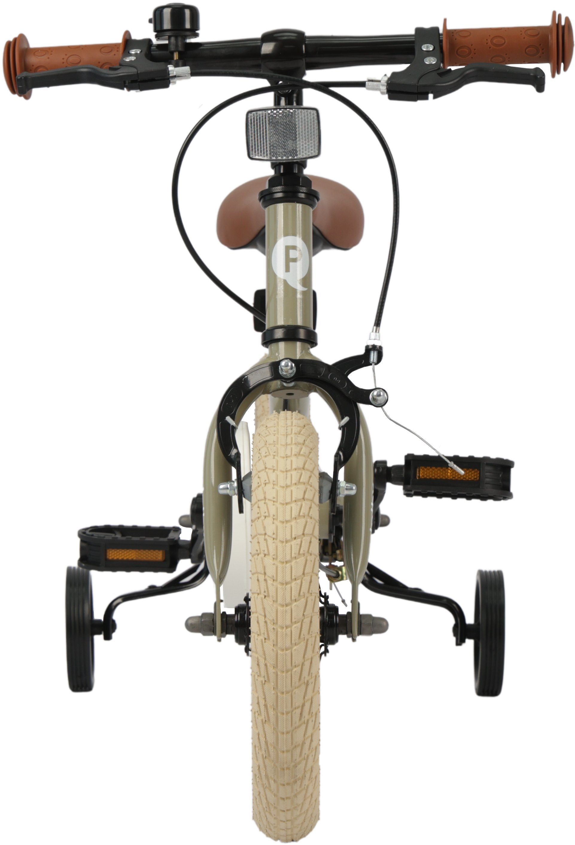 Велосипед - беговел Miniby 3в1/12" Grey-Green (CB02MiniBy12Grey-Green) фото 6