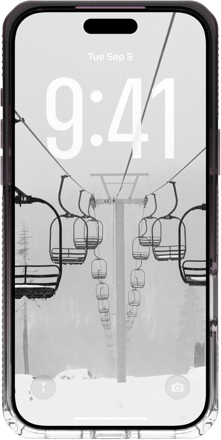 Чохол UAG для Apple iPhone 17 Pro Max, Plyo MagSafe, Black/Clear Ombre (11453011404G)фото