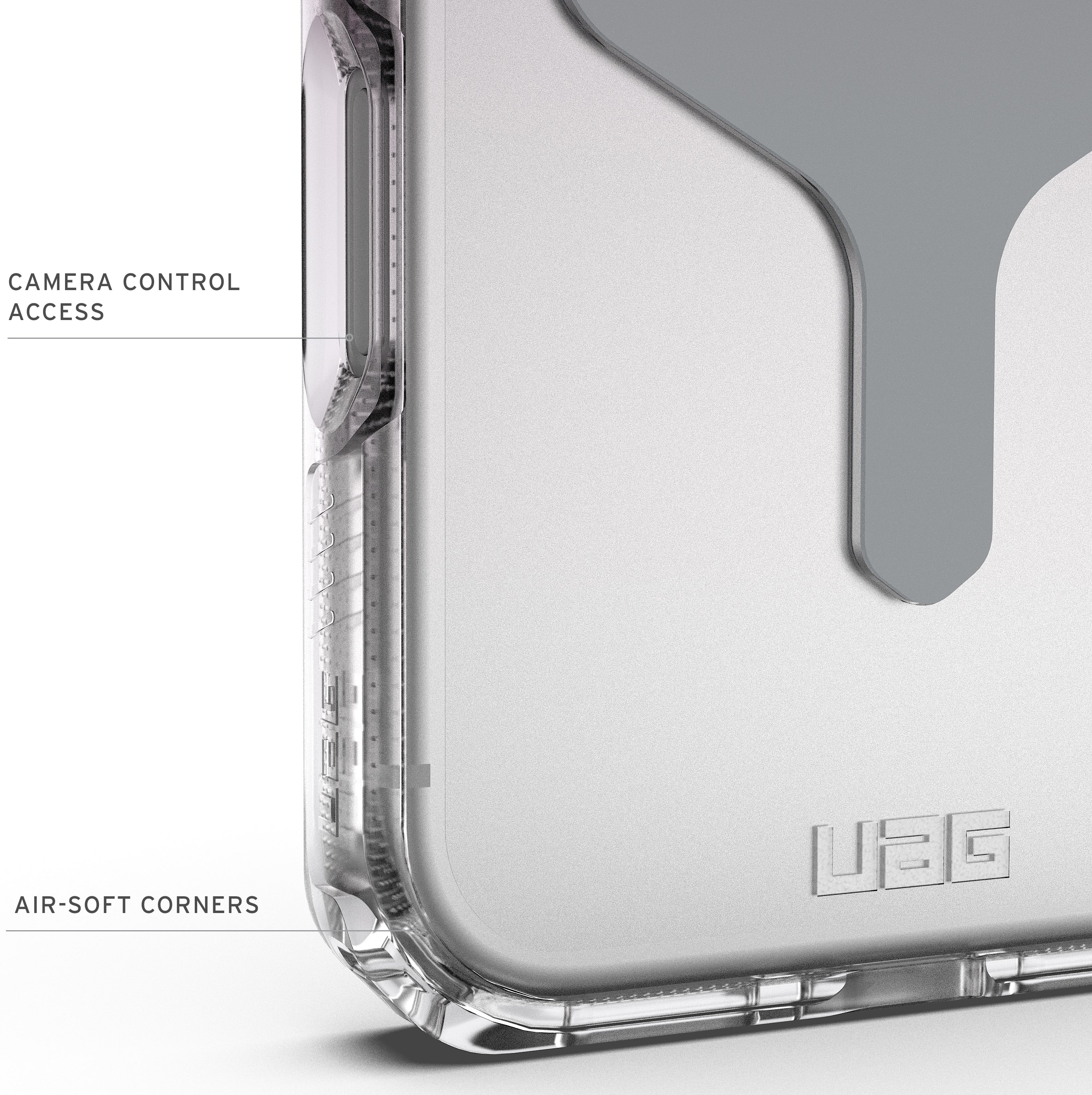 Чохол UAG для Apple iPhone 17 Pro Max, Plyo MagSafe, Black/Clear Ombre (11453011404G)фото6