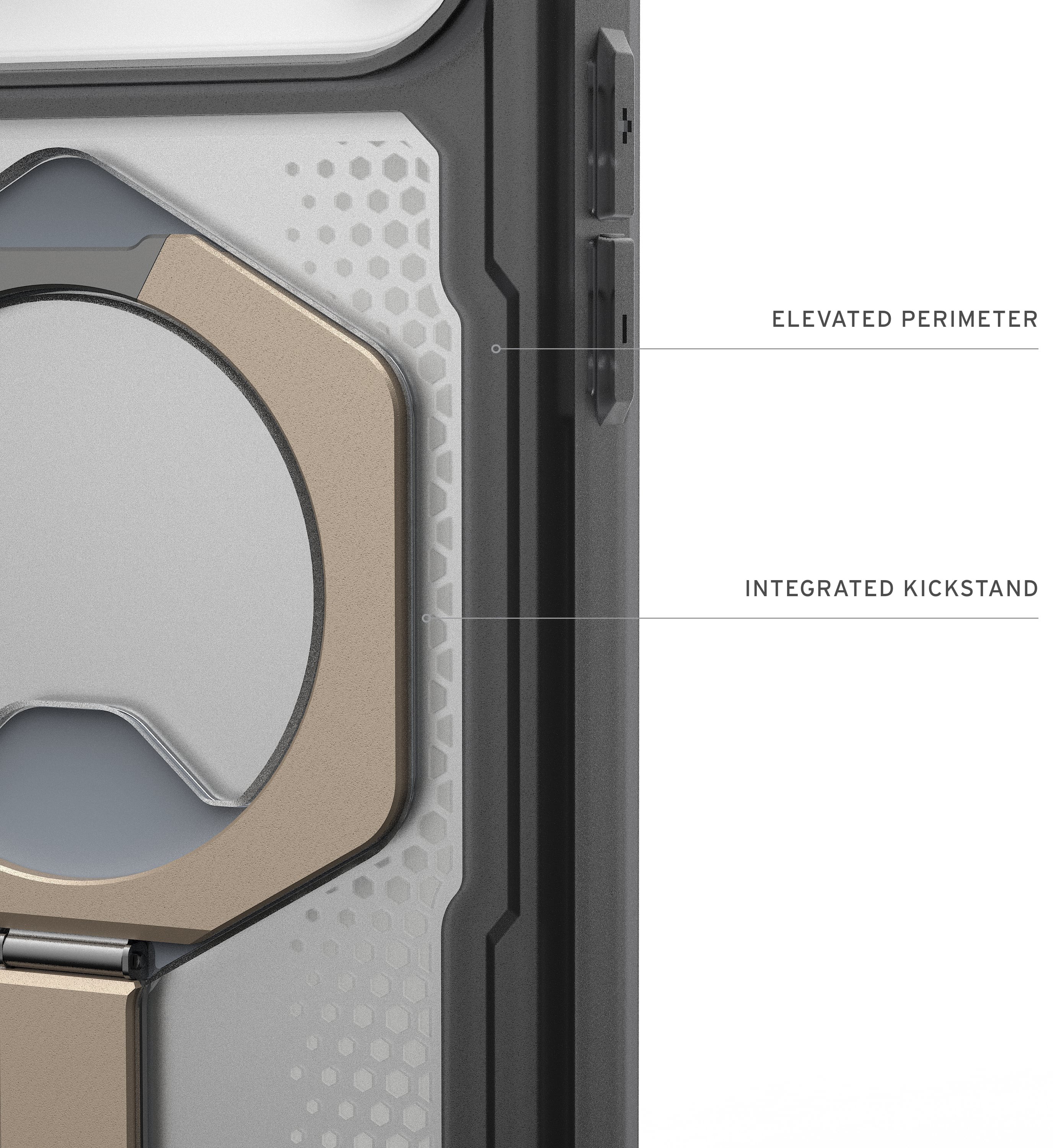 Чехол UAG для Apple iPhone 17 Pro Max, Plasma XTE MagSafe, Ash/Titanium (114528113136) фото 11