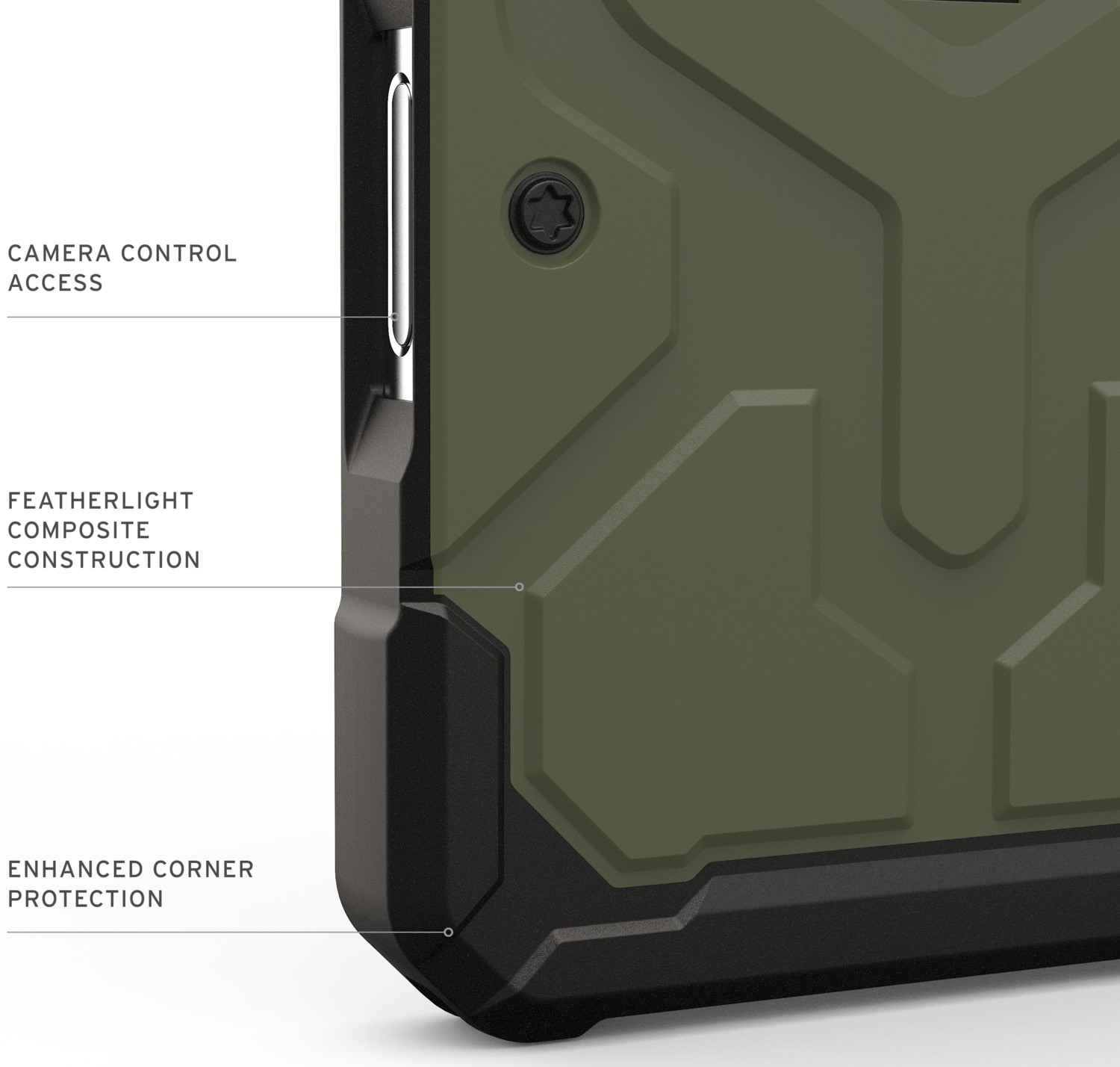 Чохол UAG для Apple iPhone 17 Pro Max, Pathfinder MagSafe, Olive (114549117272)фото