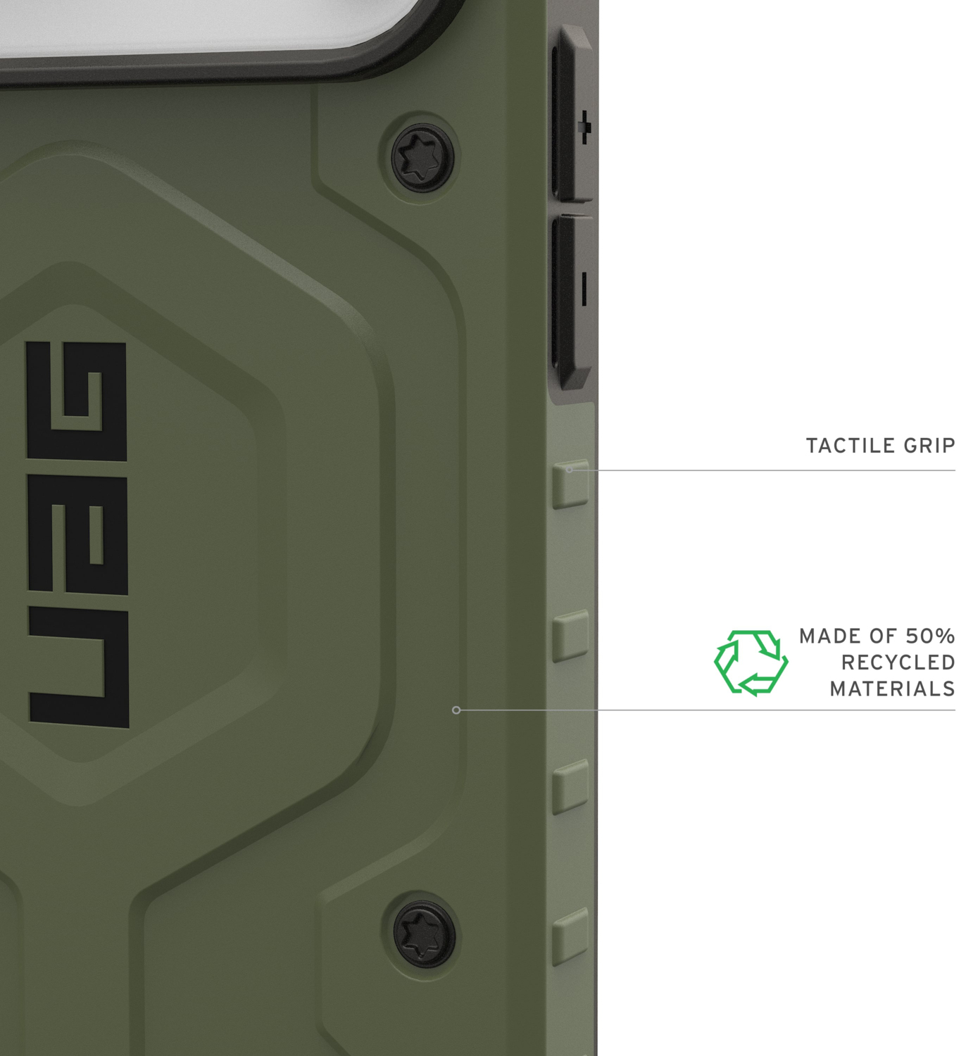 Чохол UAG для Apple iPhone 17 Pro Max, Pathfinder MagSafe, Olive (114549117272)фото