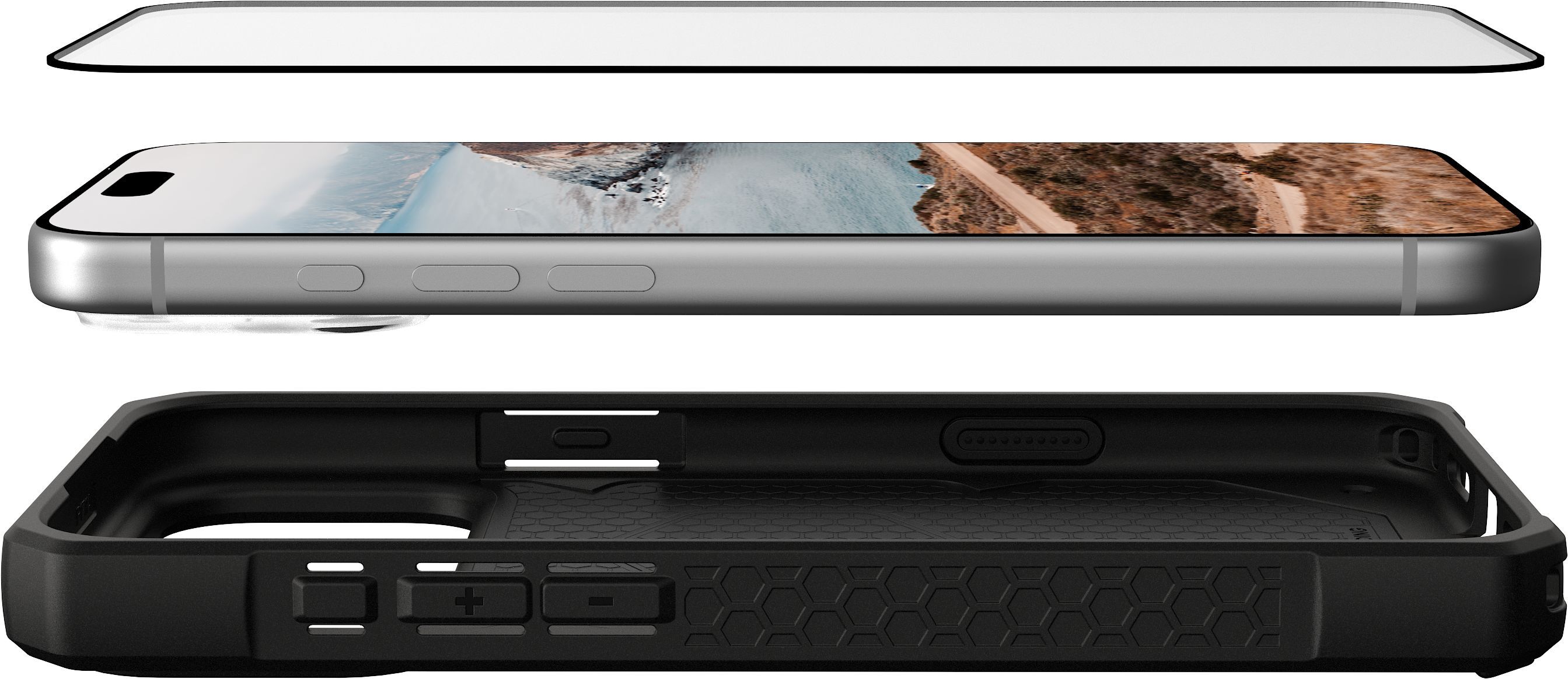 Защитное стекло UAG для Apple iPhone 17 Pro Max, Clear (14438211VNA) фото 7