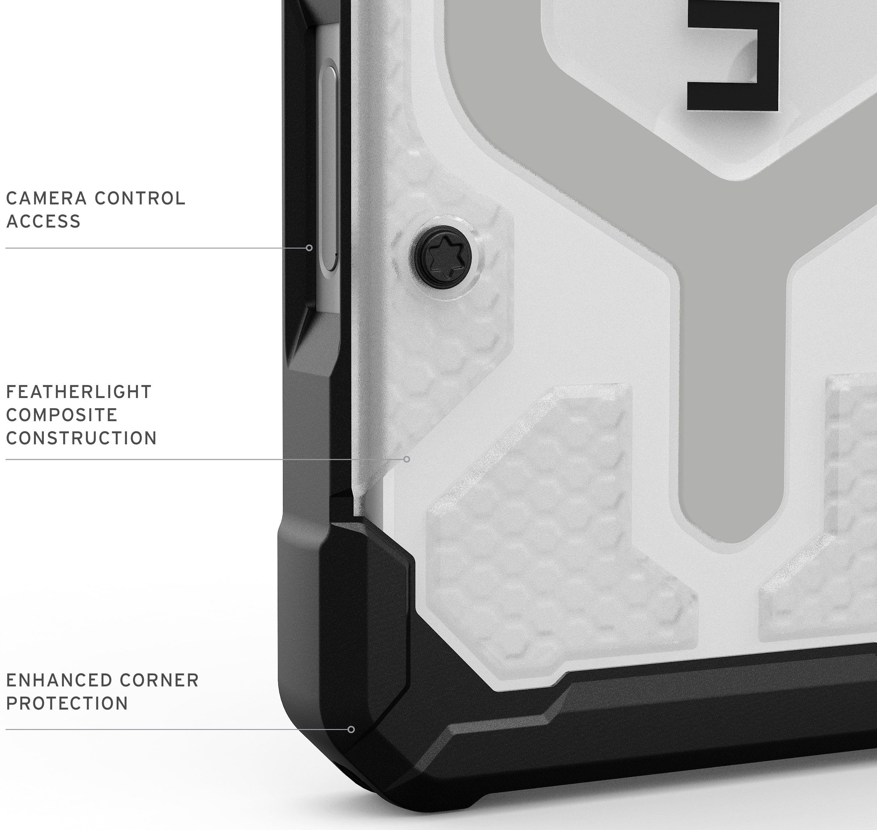 Чохол UAG для Apple iPhone 17 Pro, Pathfinder Clear MagSafe, Ice/Silver (114551114333)фото6