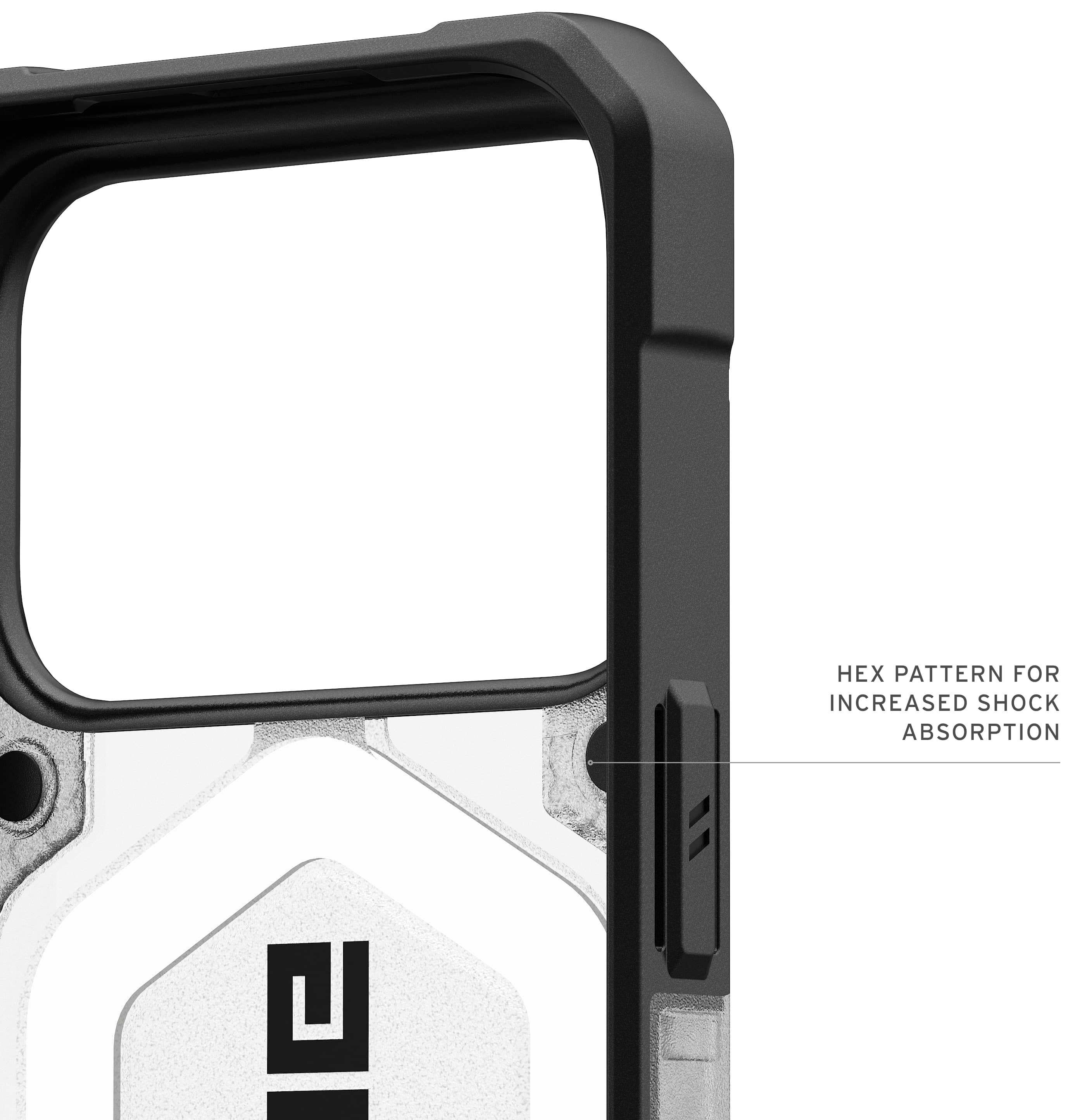 Чохол UAG для Apple iPhone 17 Pro, Pathfinder Clear MagSafe, Ice/Silver (114551114333)фото8