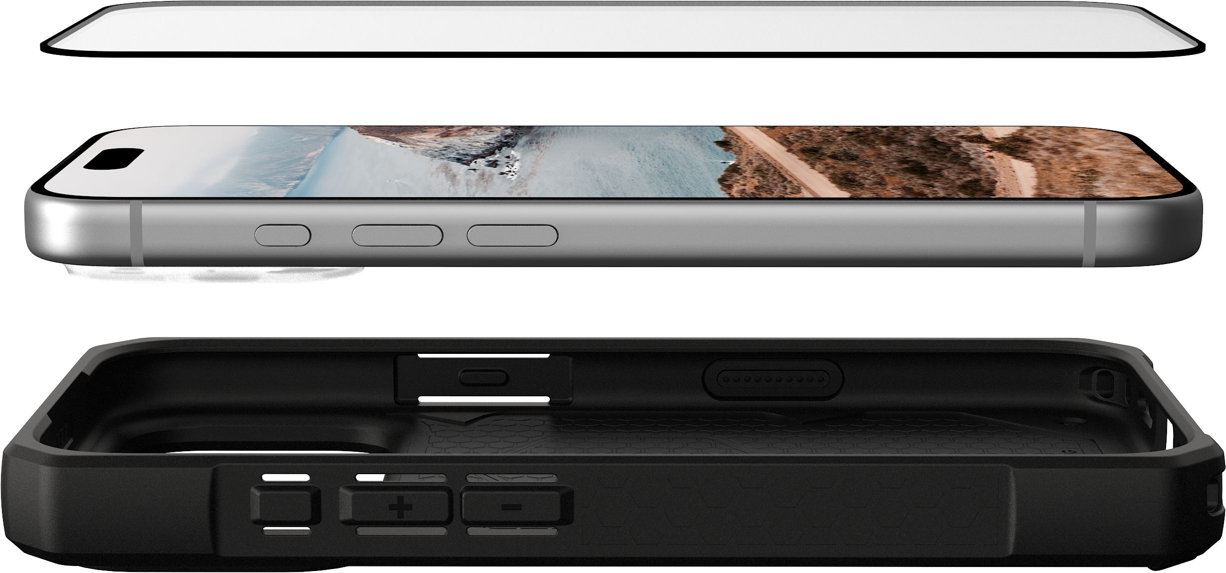 Защитное стекло UAG для Apple iPhone 17 Pro, Clear (14438311VNA) фото 7